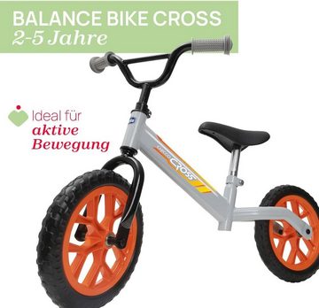 Chicco Fahrrad-Laufrad Kinderfahrrad ohne Pedale, Cross Country Design, große Räder, Verstellbarer Lenker und Sattelstütze pedalloses Gleichgewichtsfahrrad