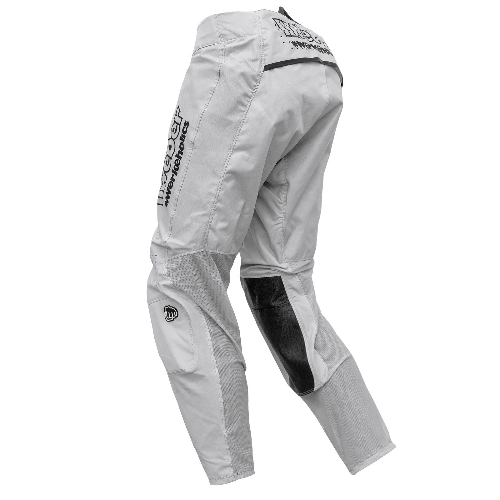 Weber GmbH Motorradhose Weber #Werkeholics Flow Hose weiß großzügige Stretc günstig online kaufen