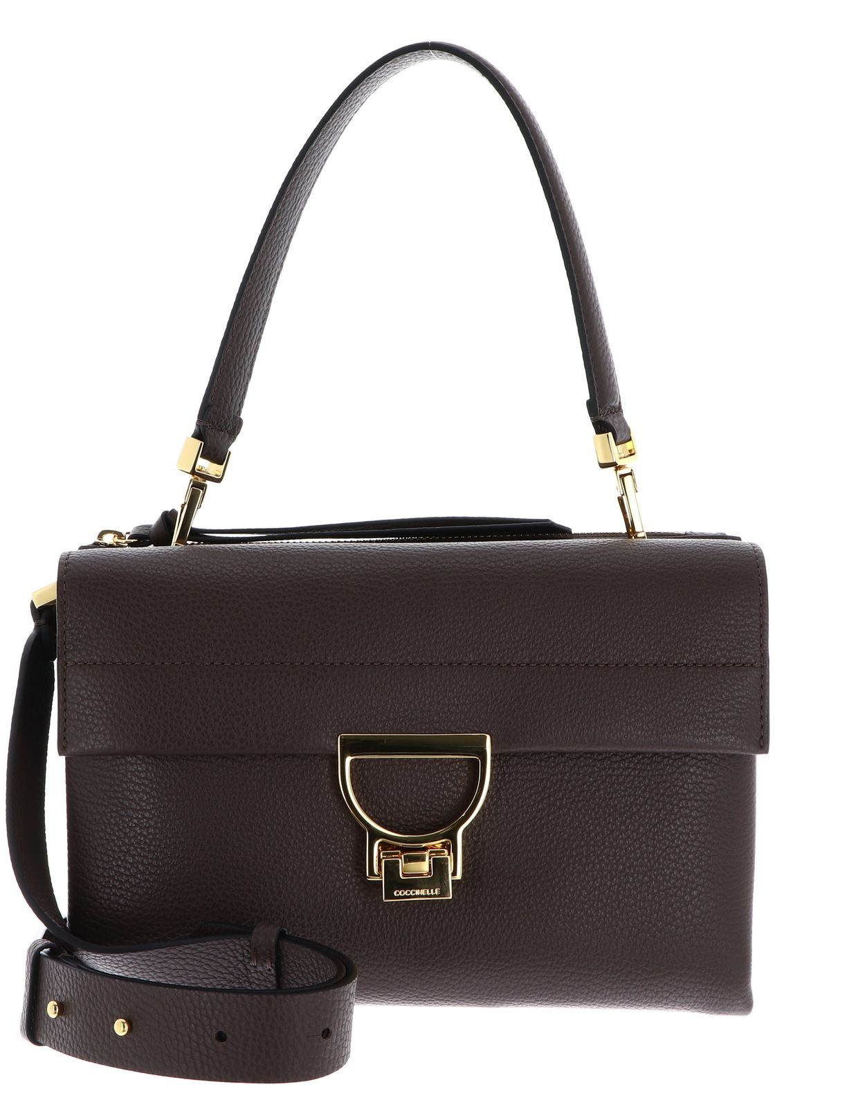 COCCINELLE Schultertasche Shoulder Bag, aus echtem Rindsleder