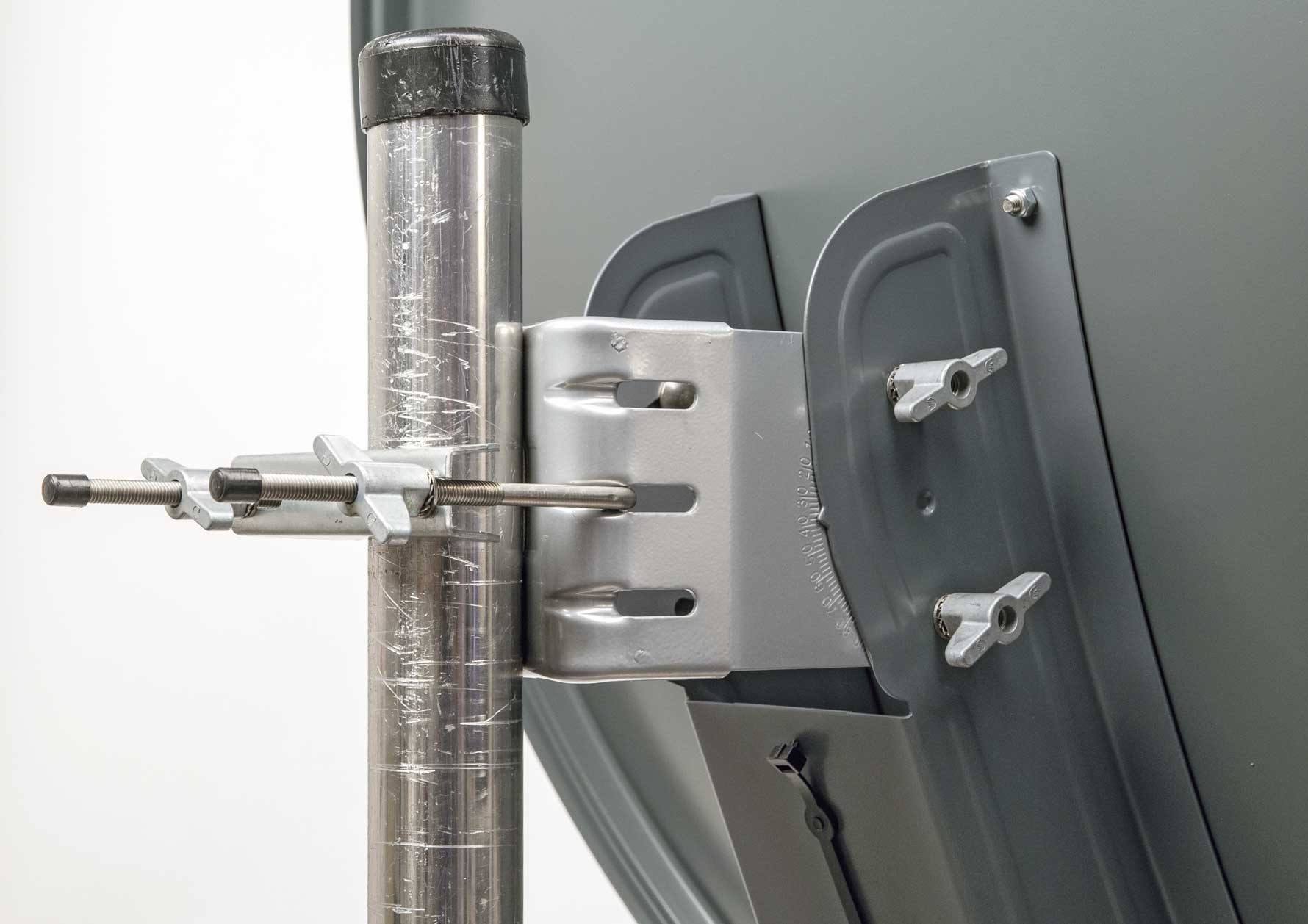 Schwaiger SPI075PA 011 Sat-Spiegel (75 cm, Aluminium, anthrazit)