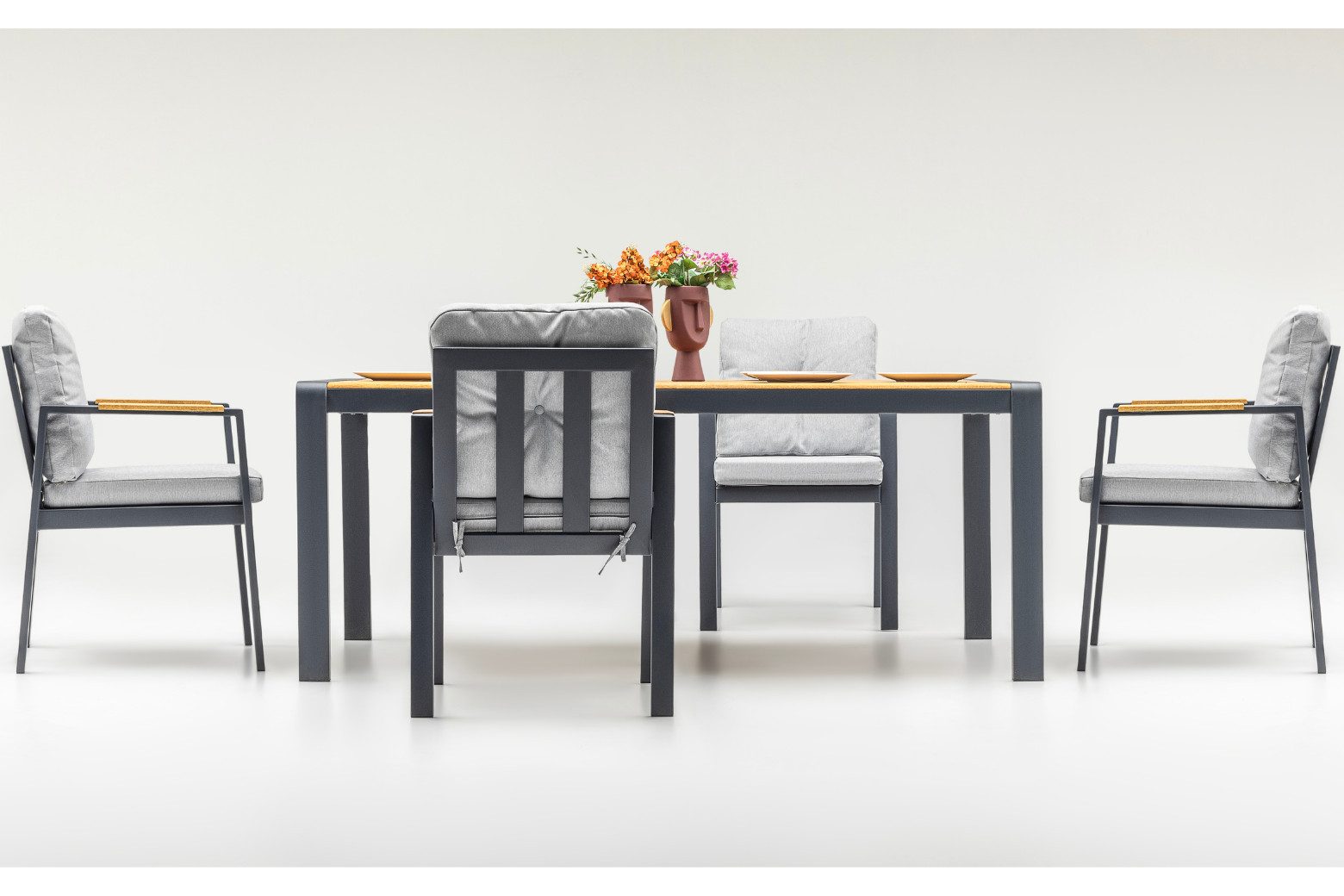 gowoll Gartenlounge-Set Wetterfeste Holz Gartenmöbel Set günstig online kaufen