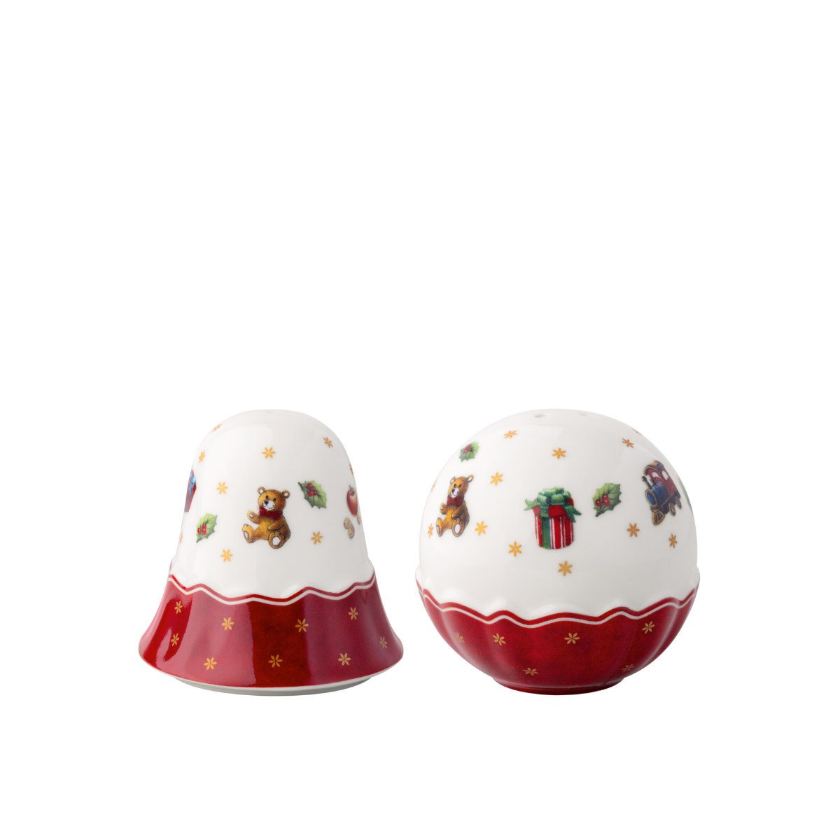 Villeroy & Boch Pfefferstreuer Toy's Delight Weihnachtsgeschirr, 2-tlg.