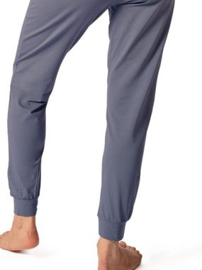 HUBER Pyjama Damen Pyjama lang hautnah Night Basic Selection (Stück, 1 tlg) -