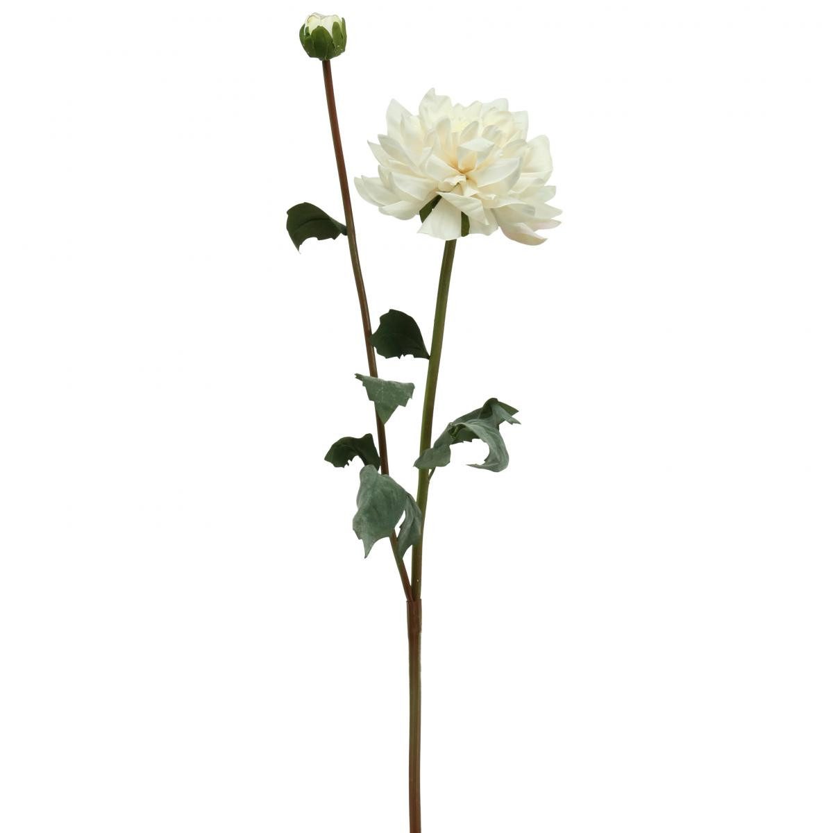 Kunstblume Kunstblume Dahlie Weiß Deko-Blume mit günstig online kaufen