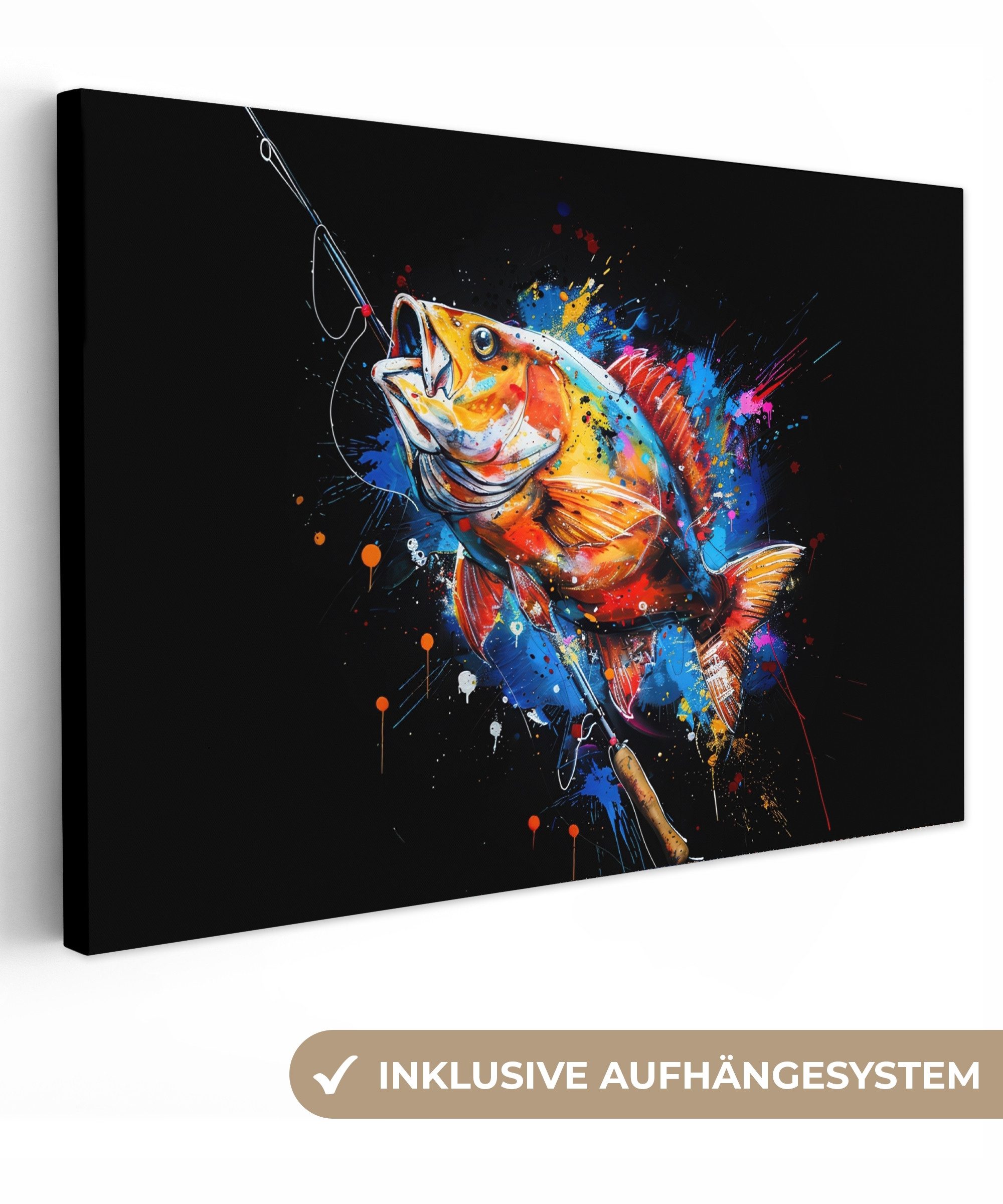 OneMillionCanvasses® Leinwandbild Graffiti - Sport - günstig online kaufen