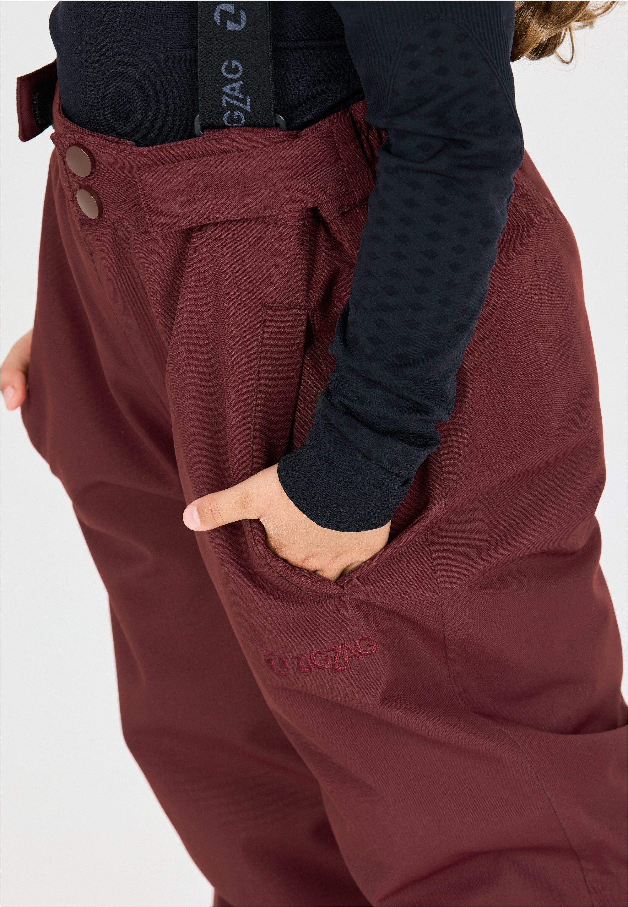 ZIGZAG Skihose Soho mit abnehmbaren Hosenträgern