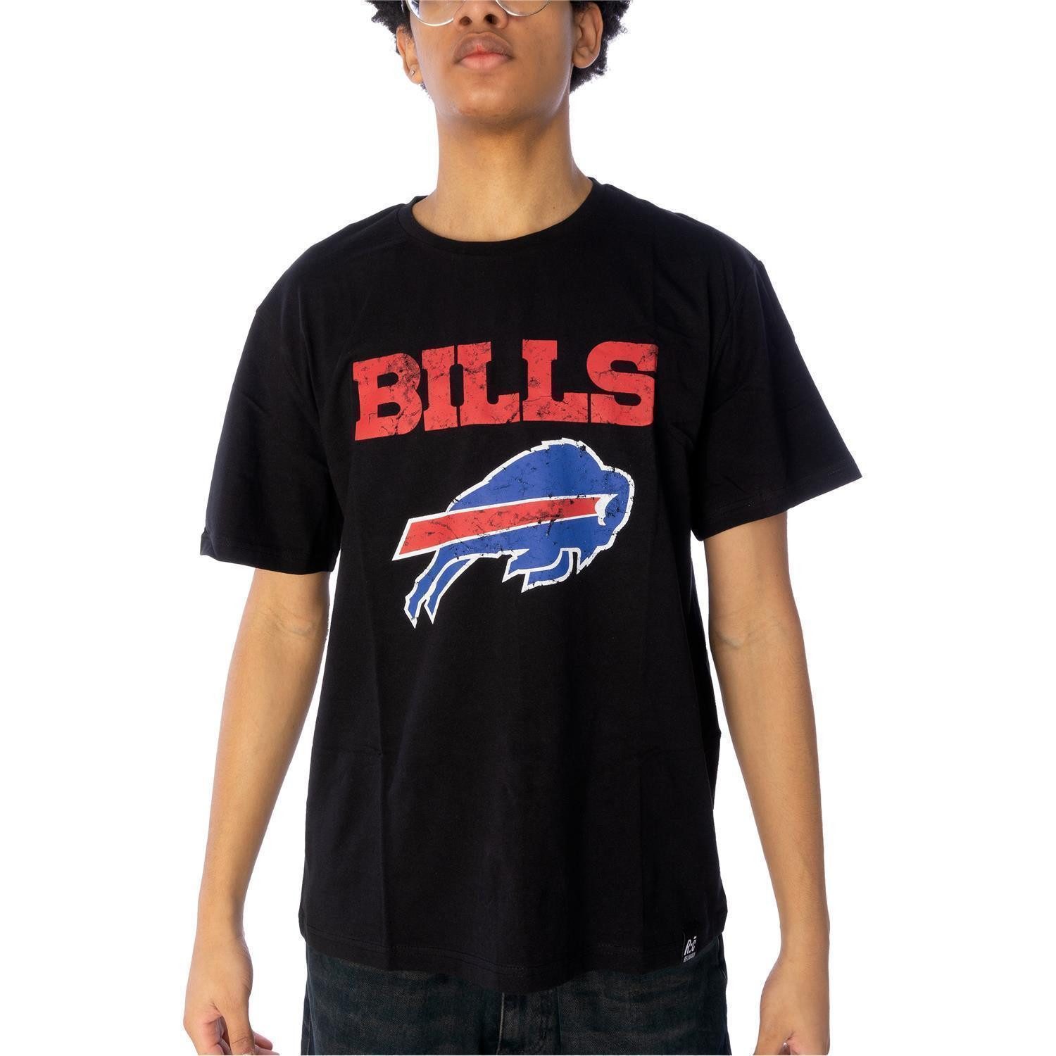 Recovered T-Shirt T-Shirt Recovered NFL Bills (1-tlg) "Buffalo Bills" Print auf der Vorderseite