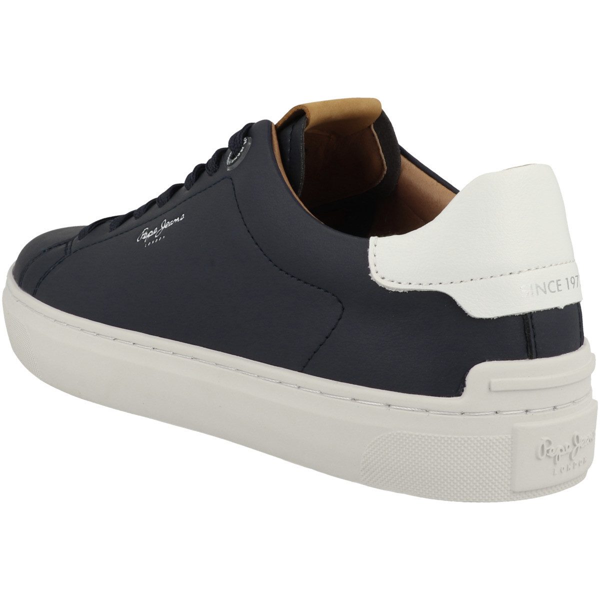 Pepe Jeans Camden Club Herren Sneaker Turnschuhe, Sportschuhe, Freizeitschuhe, Halbschuhe, Schnürschuhe