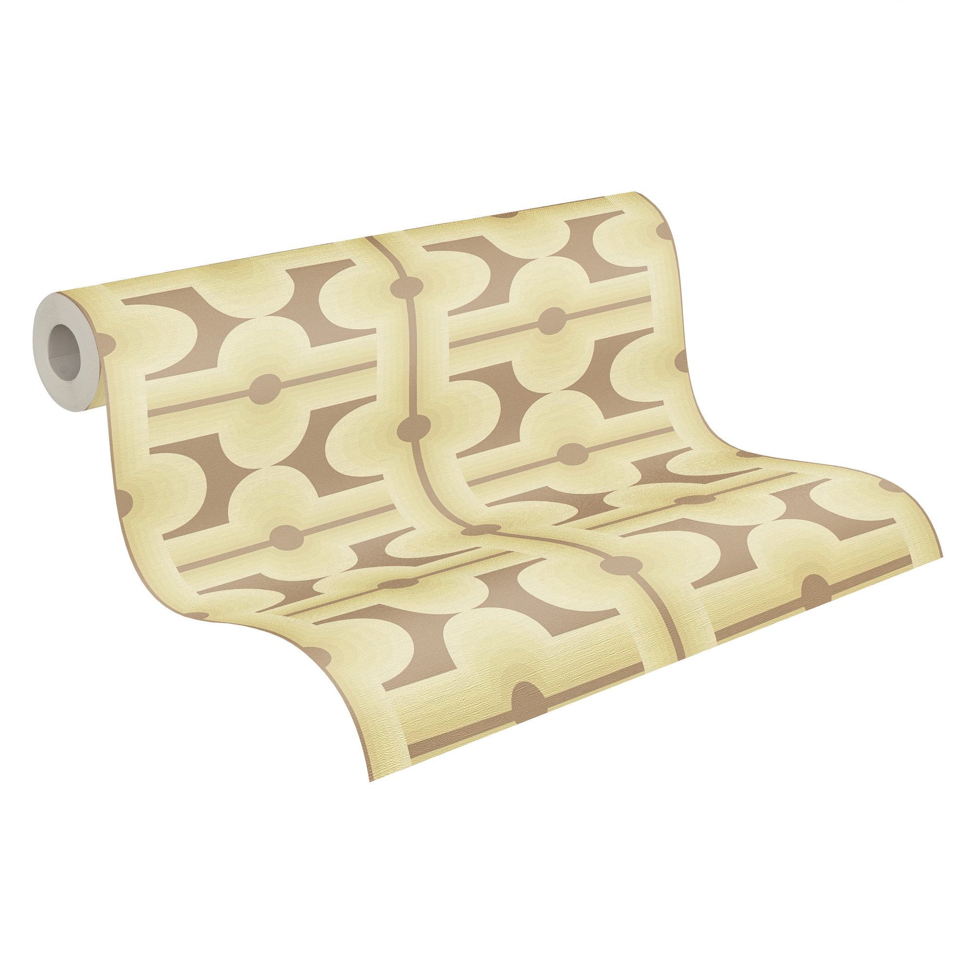 Bricoflor Vliestapete Retro Chic 395333 günstig online kaufen
