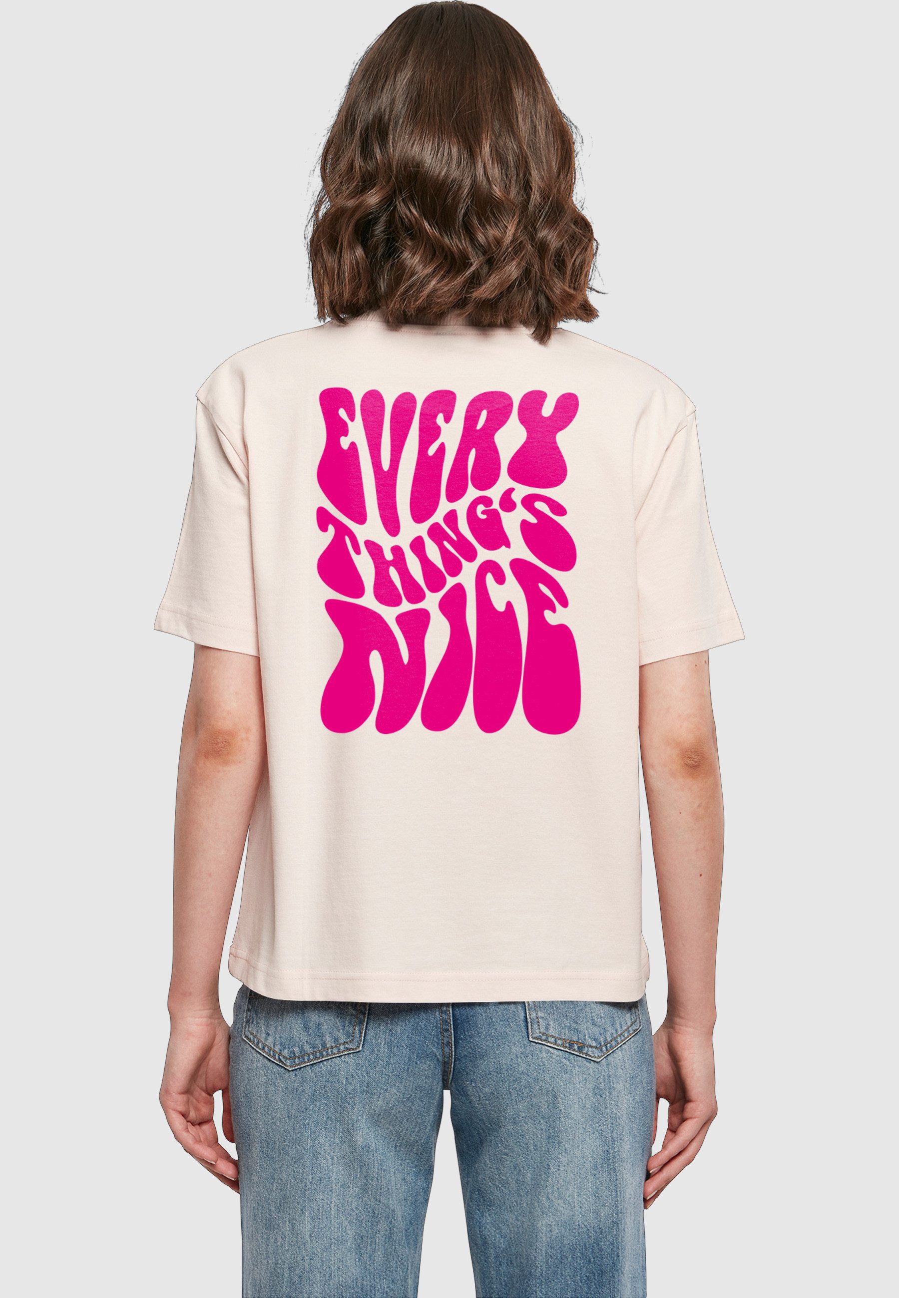 Miss Tee T-Shirt Miss Tee Damen Everything's Nice Tee (1-tlg)