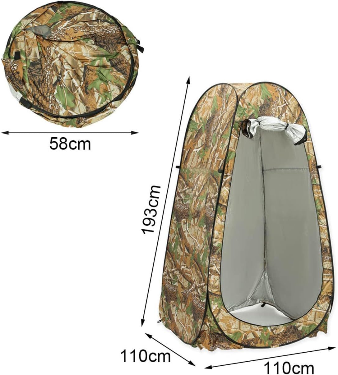 Youyijia Wurfzelt 190cm Pop up Toilettenzelt Wurfzelte Duschzelt für Outdoor Camping