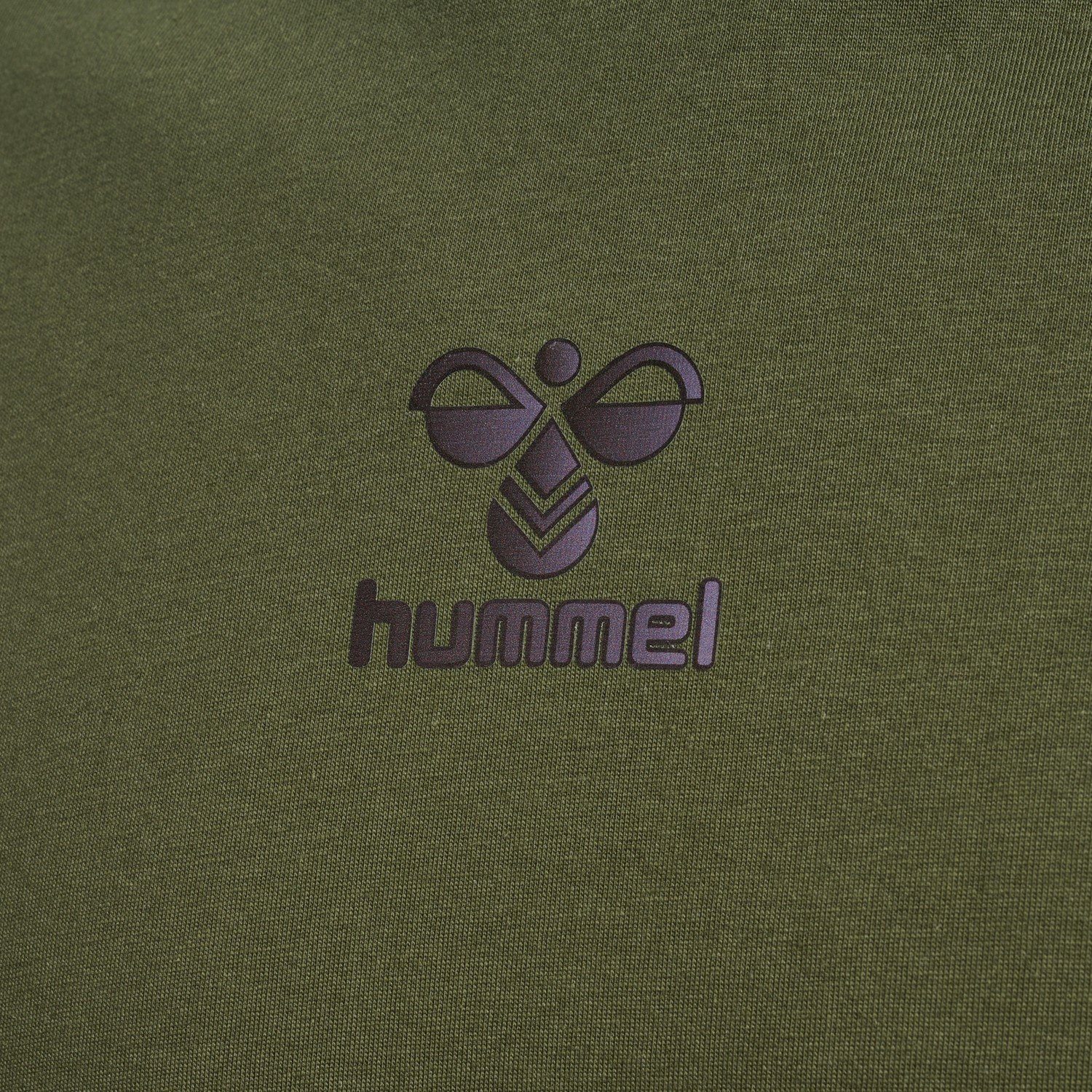hummel T-Shirt Funktionsshirt T-Shirt Sport 5788 Olive Jersey in Kurzarm