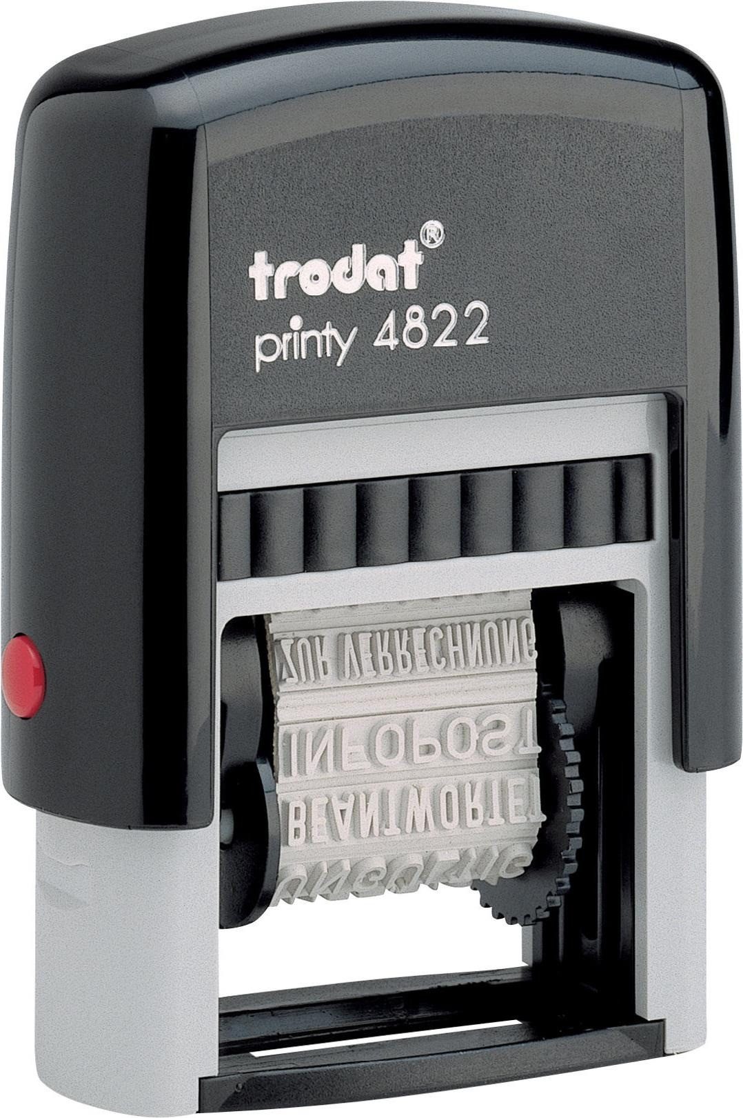 TRODAT Stempel trodat Textstempel printy 4822