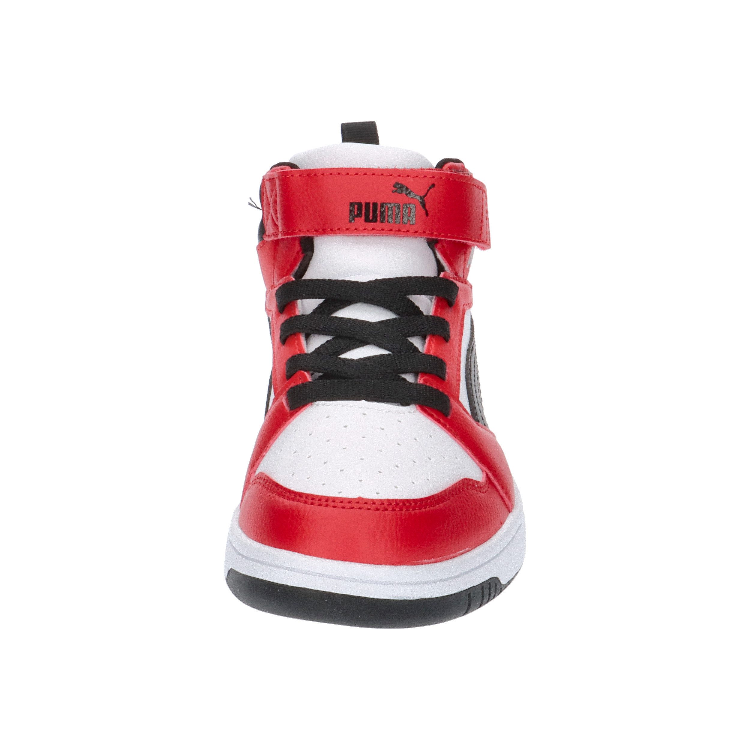 PUMA Puma Kinder Sneaker Rebound V6 Mid AC+ PS 393832 Sneaker – Bild 3 von 5
