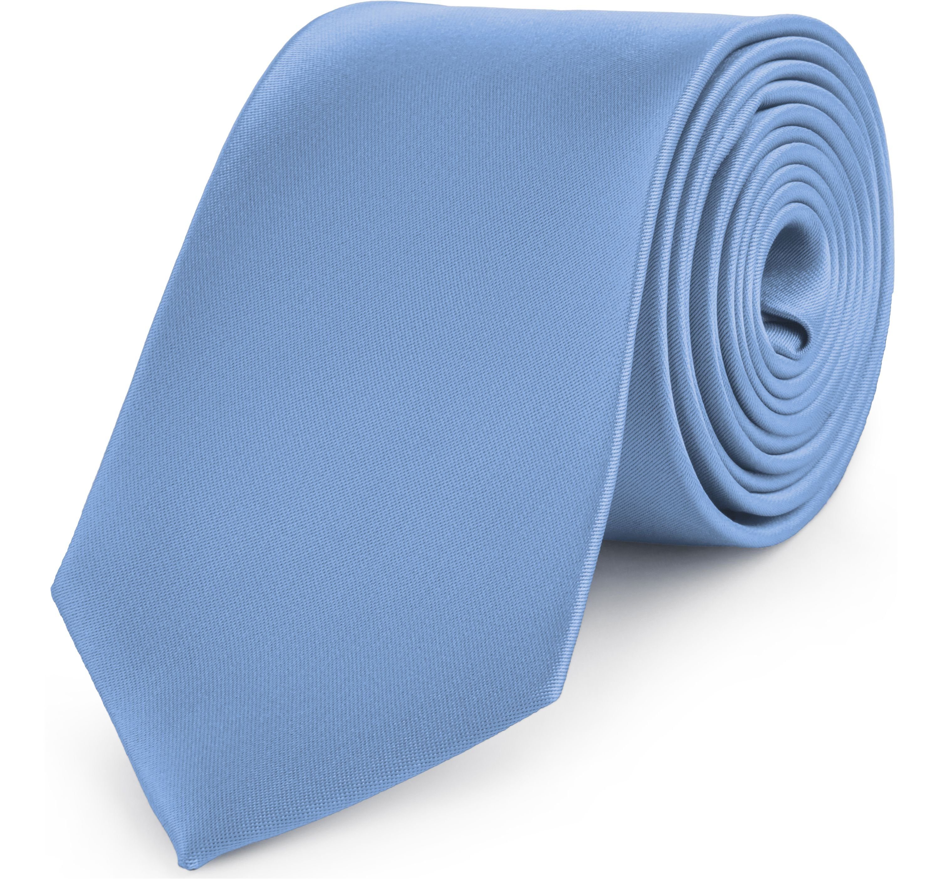 Krawatte Indigo (Set, (150cm Herren Krawatte 1-St) KP-8 8cm) Ladeheid x Breite