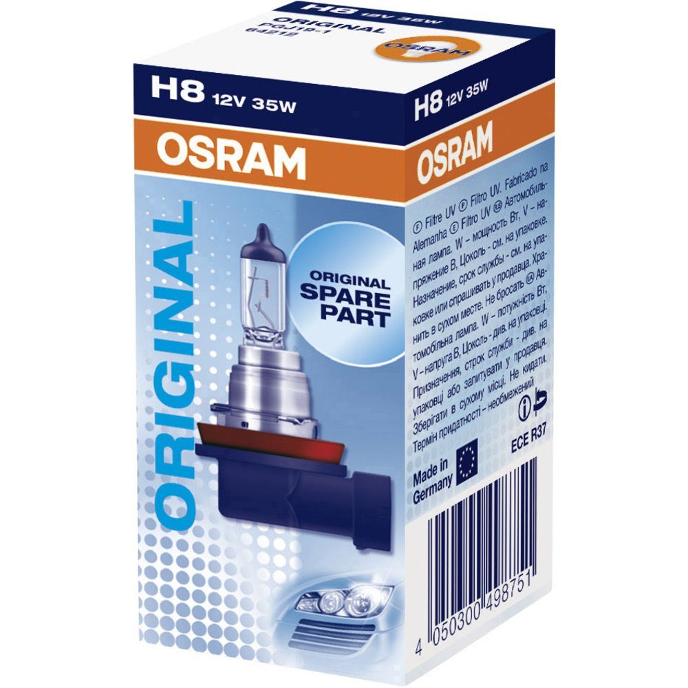 Line W 35 V H8 Halogen Leuchtmittel Osram 12 64212 Original KFZ-Ersatzleuchte OSRAM