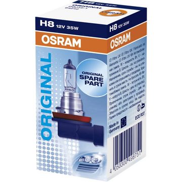 Osram KFZ-Ersatzleuchte OSRAM 64212 Halogen Leuchtmittel Original Line H8 35 W 12 V
