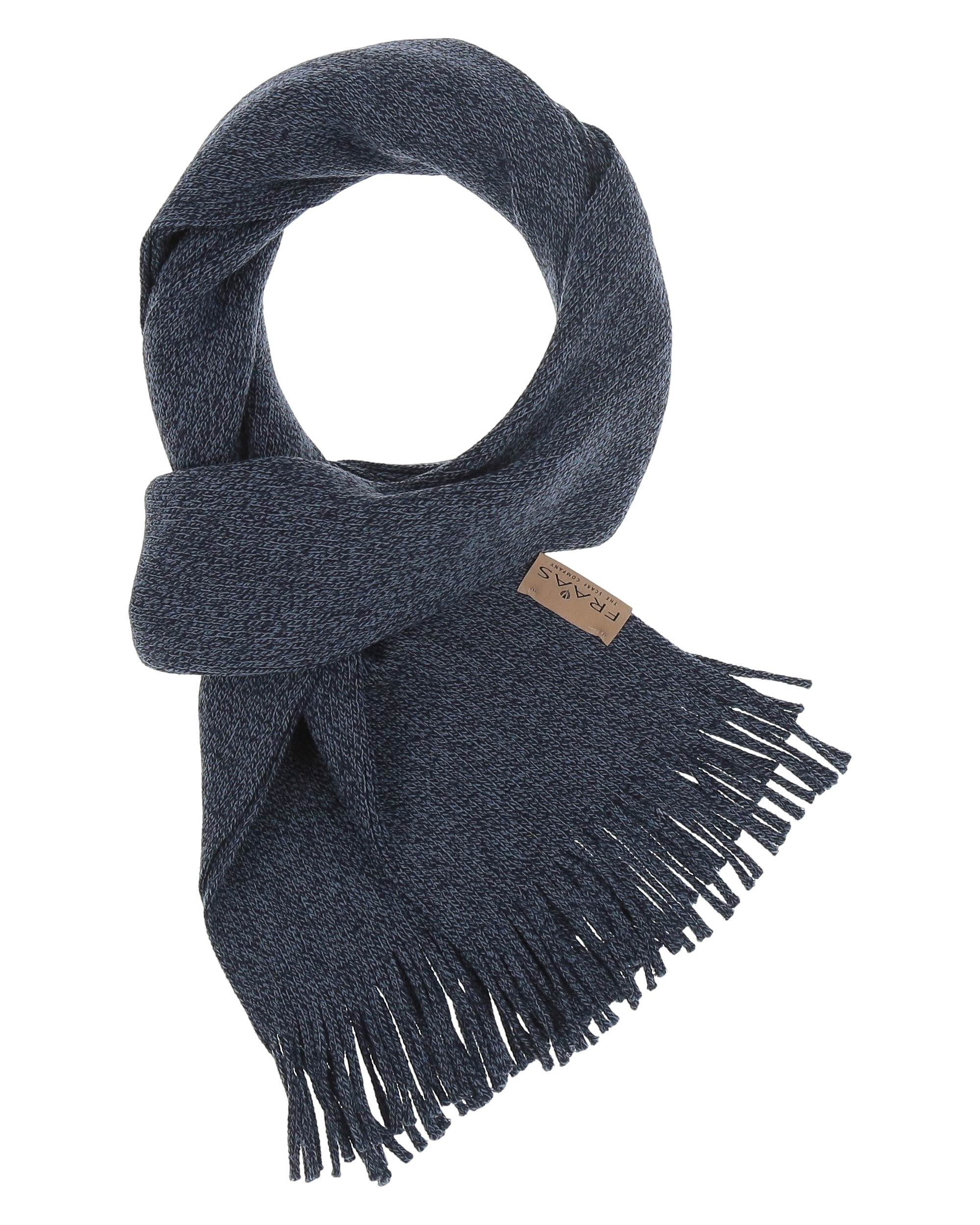 Fraas (1-St) denim Wollschal, Modeschal