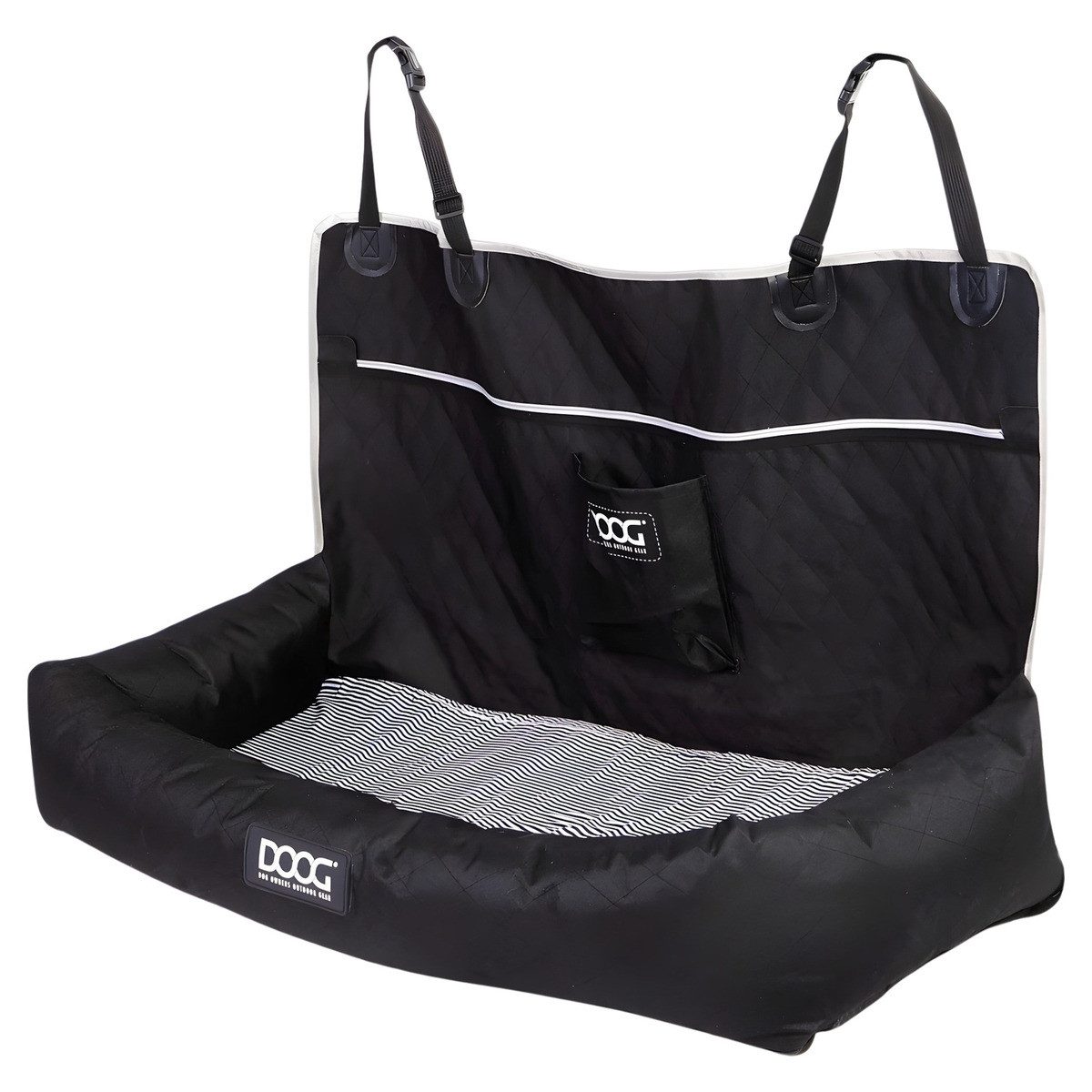 DOOG Hunde-Autositz Autositz / Car Seat Large Black