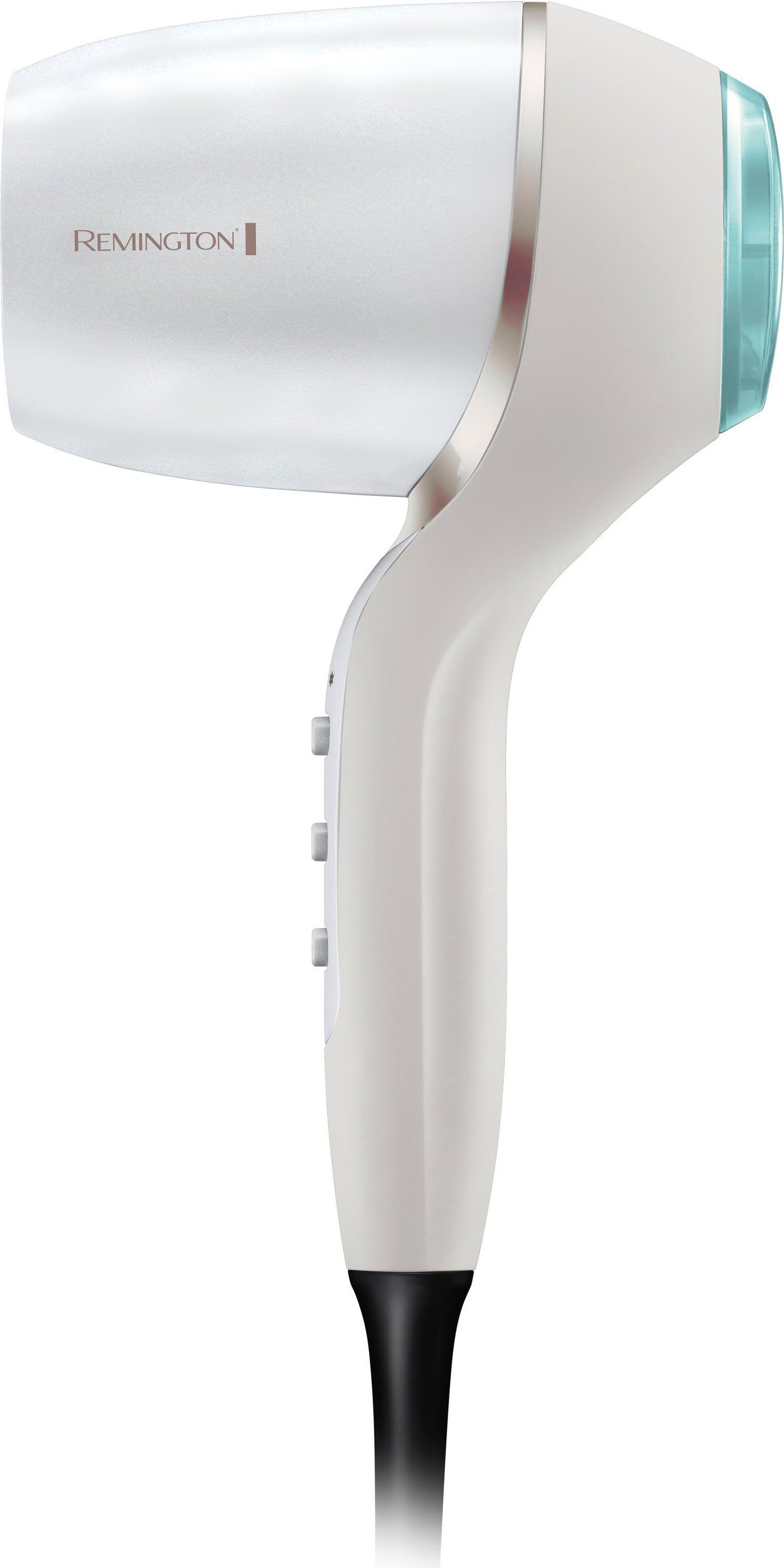 Remington Haartrockner HYDRAluxe PRO (EC9001), 2200 W, 50 % schnelleres Trocknen, Ionengenerator, 2 Stylingdüsen & Diffusor