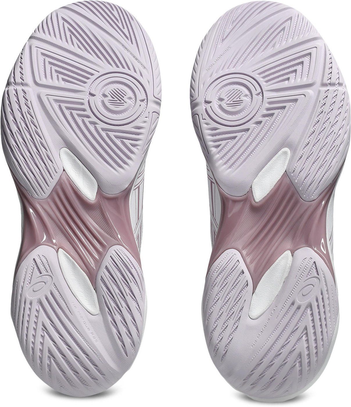 Asics GEL-FLARE 12 WHITE/TARO PURPLE Handballschuh