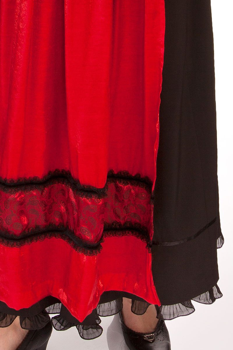 Spieth & Wensky Dirndl Dirndl lang 2tlg. - NERITZ - rot