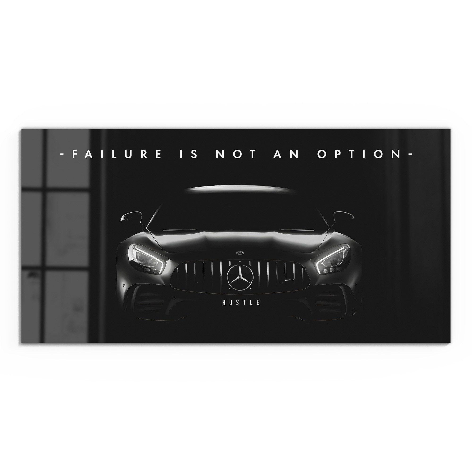 DEQOART Glasbild 'Antrieb im Fokus', 'Antrieb im Fokus', Glas Wandbild Bild günstig online kaufen