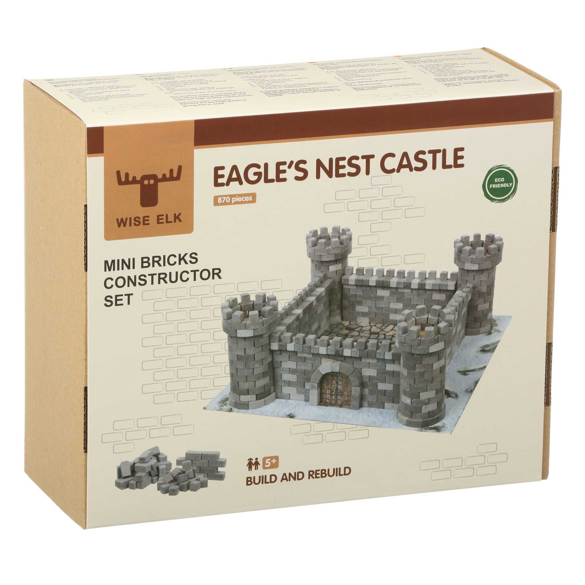 Wise Elk 70392 - Schloss Adlernest Steinbaukasten (Wise Elk) Steinbaukasten