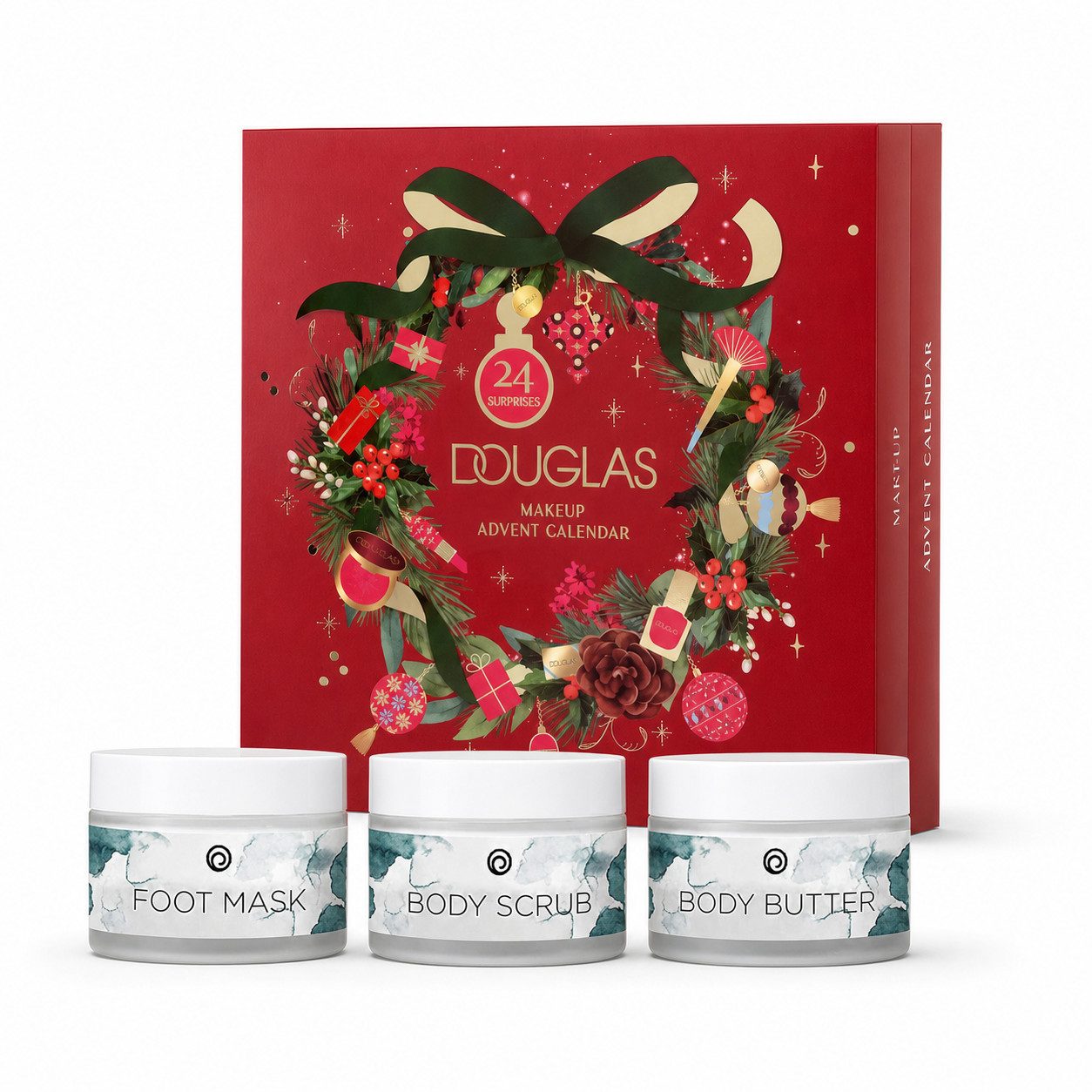 Douglas Kosmetik-Adventskalender Make-Up Advent Calendar 2026 (24 Beauty-Überraschungen, 27-tlg), inkl. 3 Wellnessprodukte