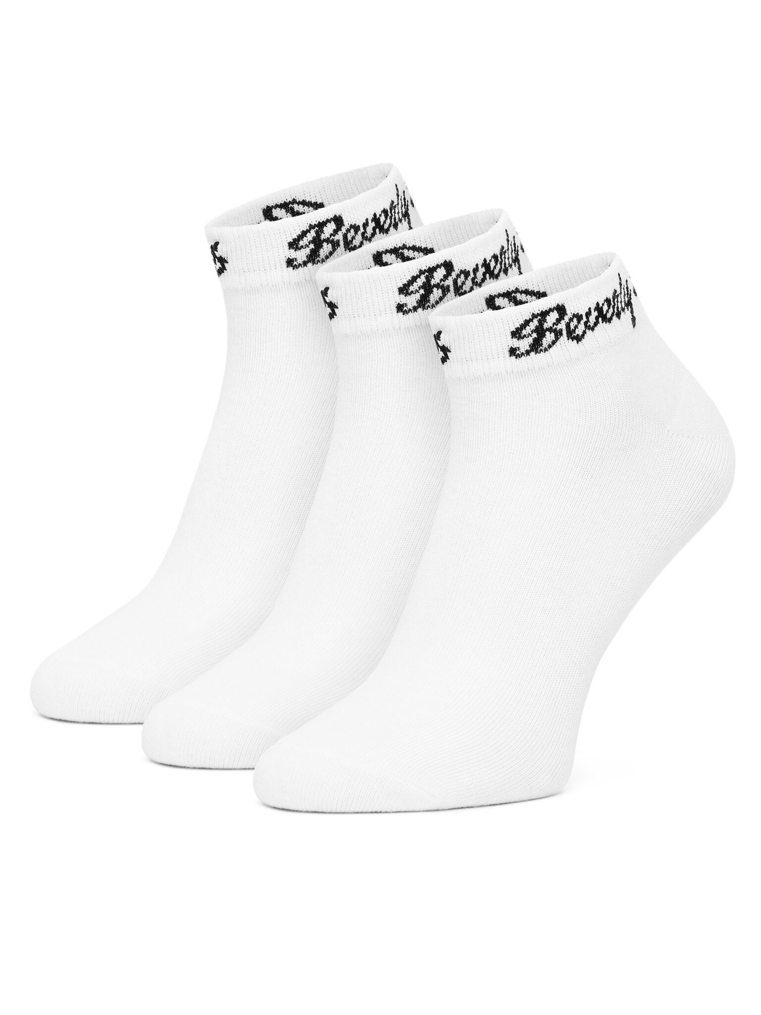 BEVERLY HILLS POLO CLUB Basicsocken Beverly Hills Polo Club Damen lange Socken weiß KR_BHPC_GOAL_S_SS2025