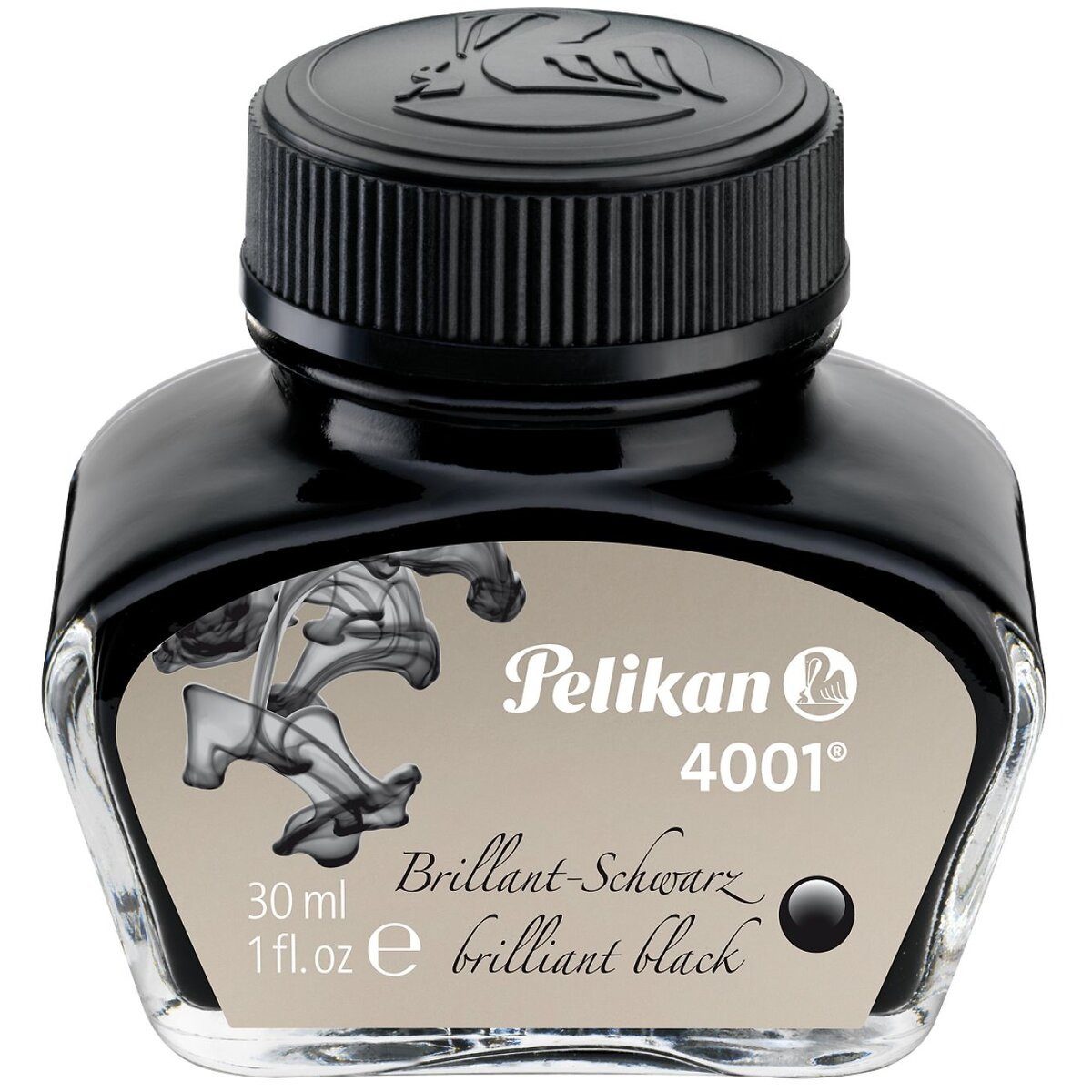 Pelikan Füllhalter Tinte 4001 30ml Glas brilliantschwarz