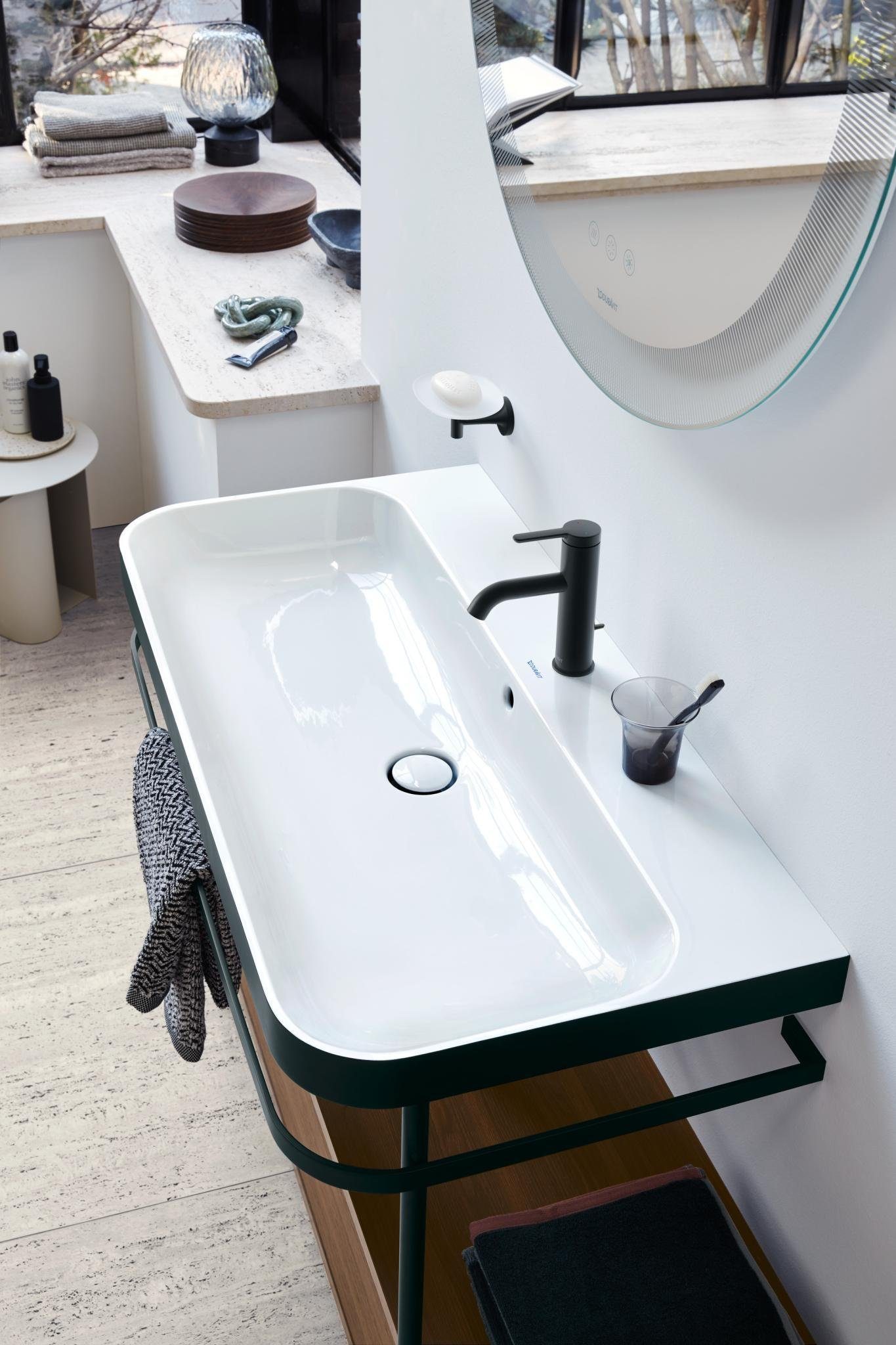 M Waschtischmischer Badarmatur Duravit Einhandmischer Wasserhahn Mischbatterie C.1