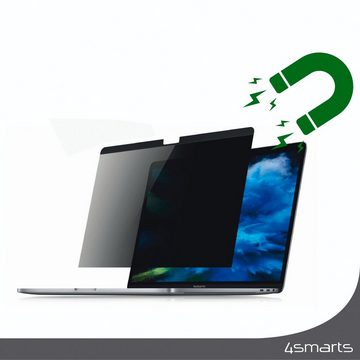 4smarts Magnetic Privacy Filter für Apple MacBook Air 15 (M2), Displayschutzfolie, Blickschutz Magnetbefestigung Case Friendly
