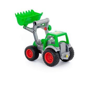 Polesie Spielzeug-Traktor Farmer Technic Traktor mit Frontschaufel im Netz