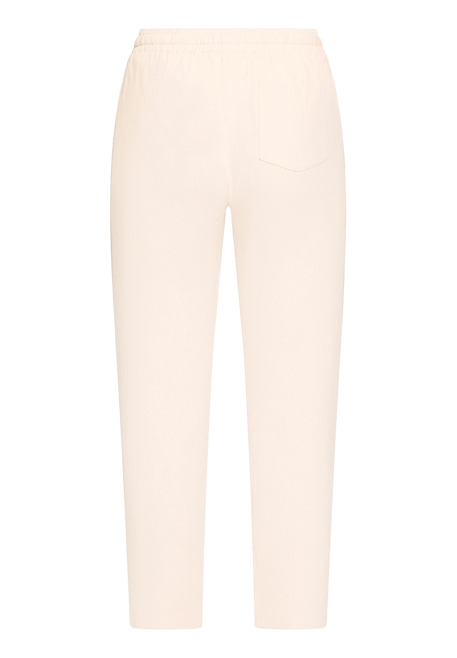 Cartoon Leinenhose Damen unifarben