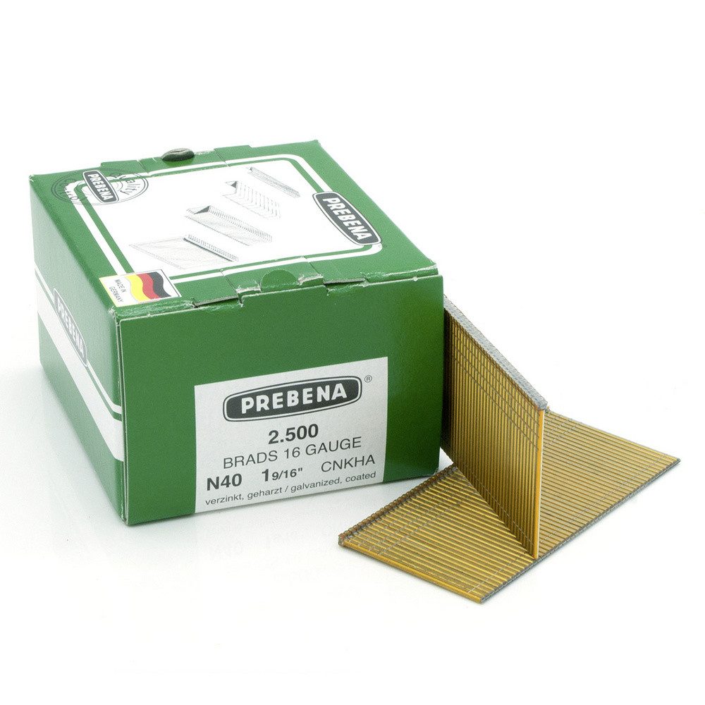 Prebena Handtacker Prebena N40CNKHA Stauchkopfnägel-Set Produktabmessung, Länge 40 mm 25