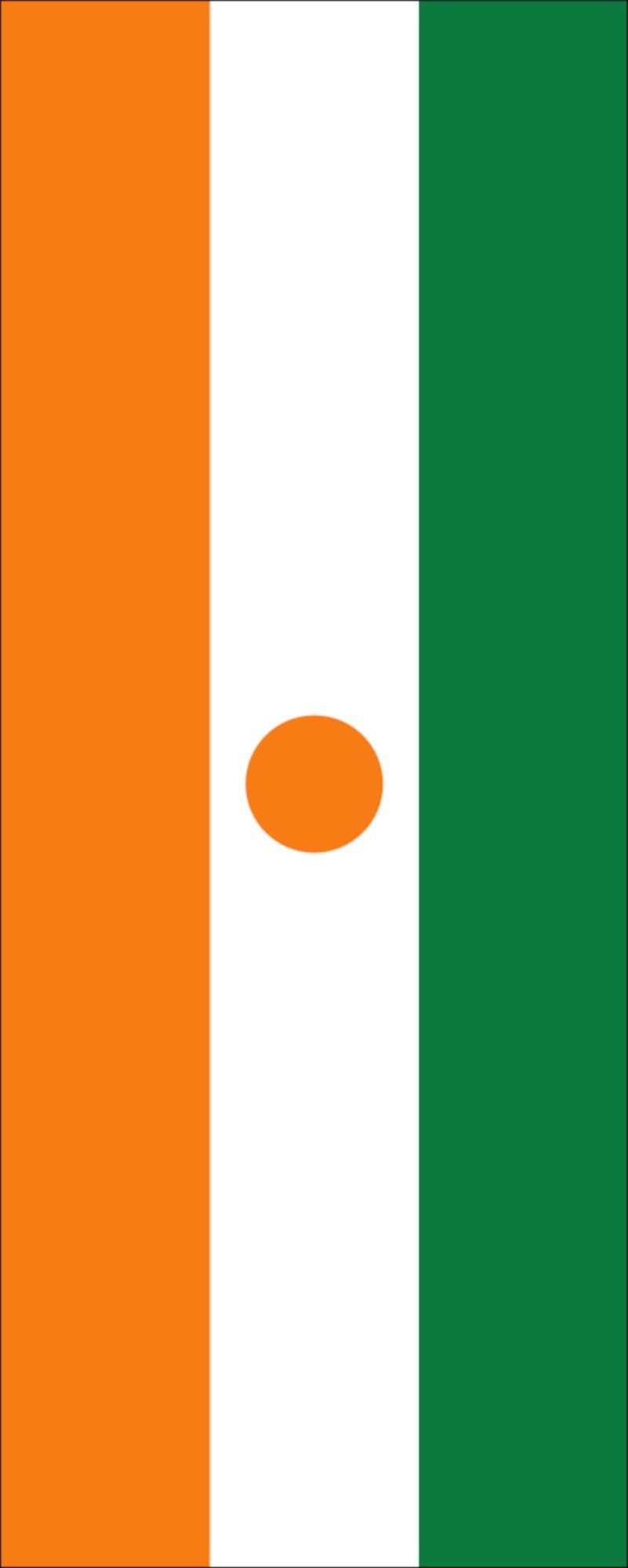 g/m² Hochformat Niger flaggenmeer 110 Flagge Flagge
