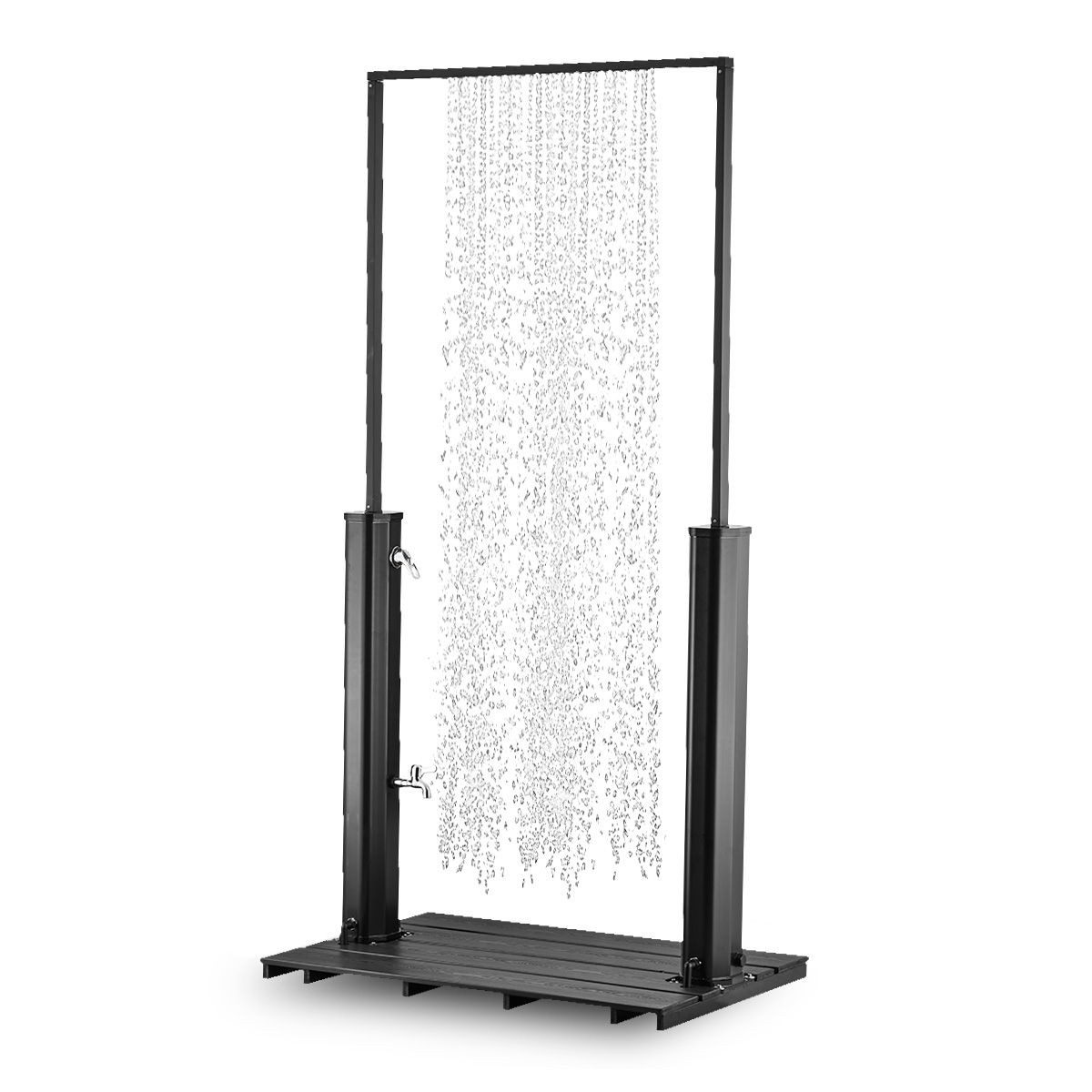 Divit Gartendusche Gartendusche # GD1 Outdoor Dusche Außendusche mit Wasseranschluss