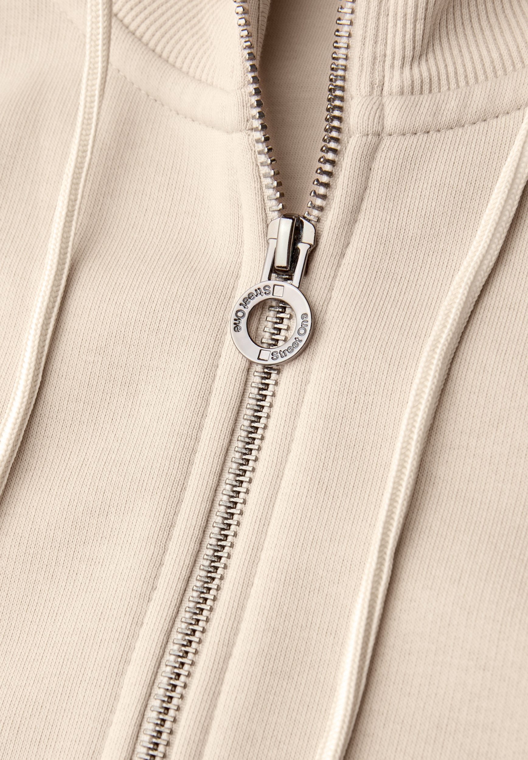 STREET ONE Sweatjacke Mat Mix Sweat Jkt günstig online kaufen