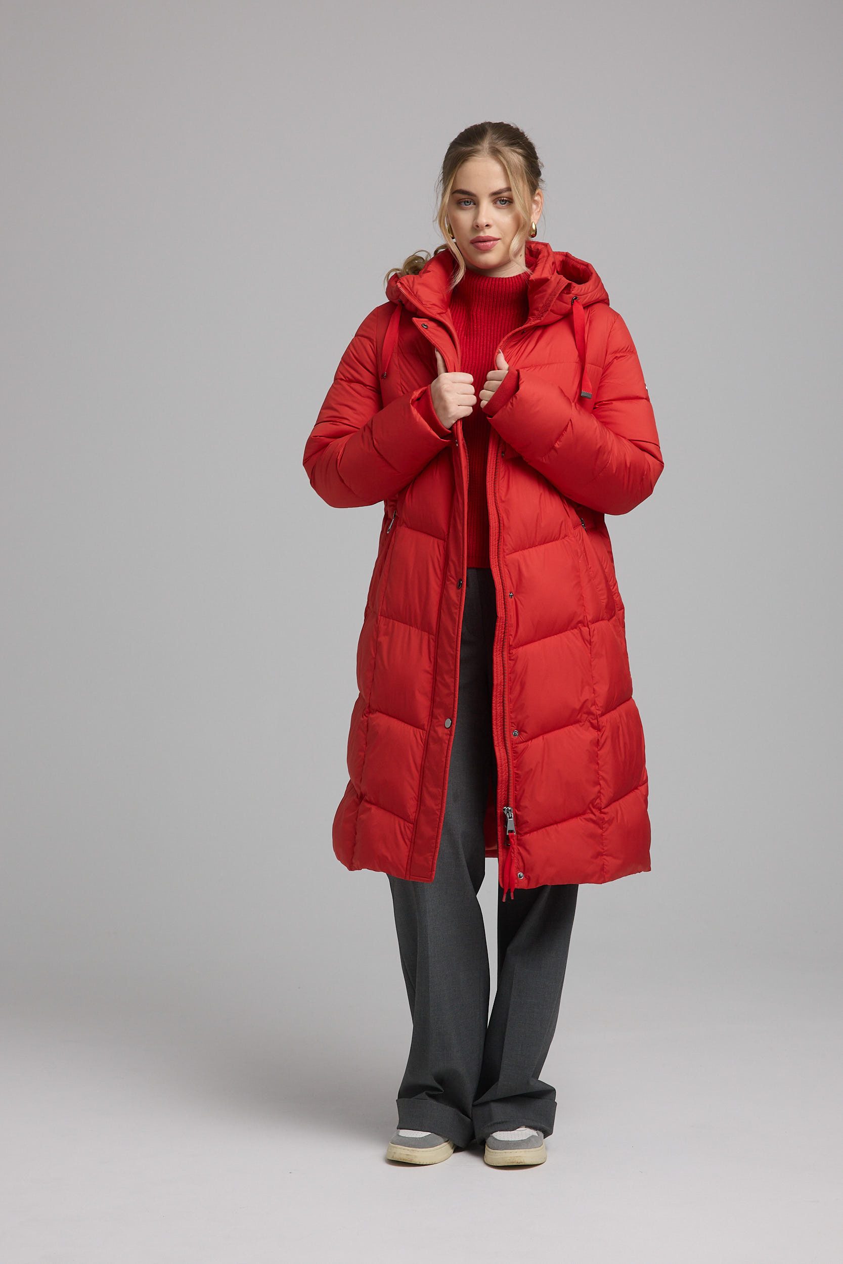 Manisa Steppjacke rec.oversizeLongFakedownmantel