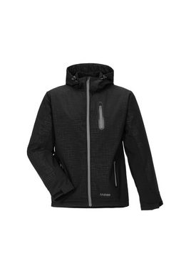 Planam Arbeitshose Cube Softshelljacke Outdoor schwarz Größe XXL (1-tlg)