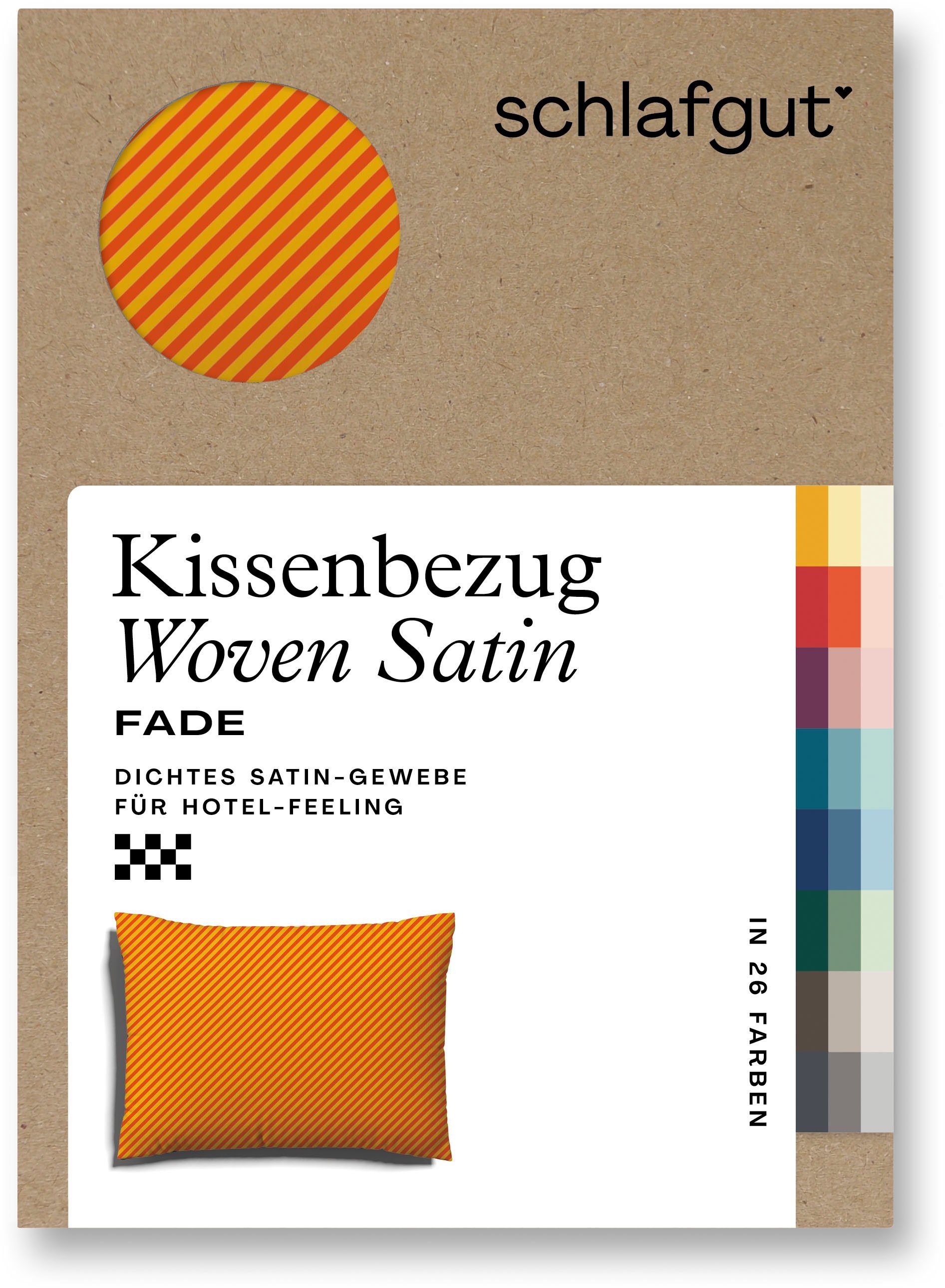Schlafgut Kissenbezug Woven Satin Fade, (1 günstig online kaufen