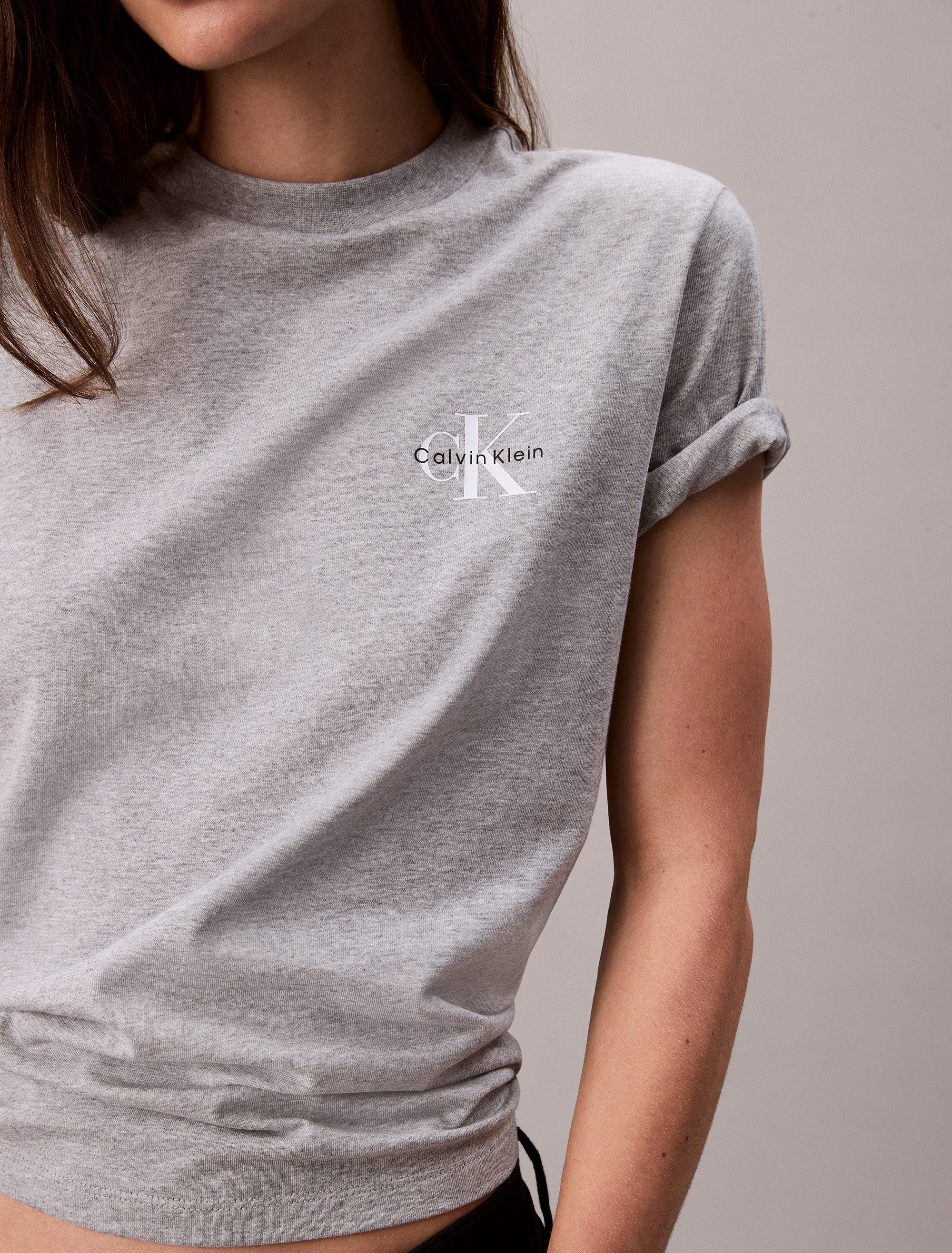 Calvin Klein Jeans T-Shirt MONOLOGO VNK 2PACK TEE (Packung, 2-tlg., 2er-Pack), Logoschriftzug