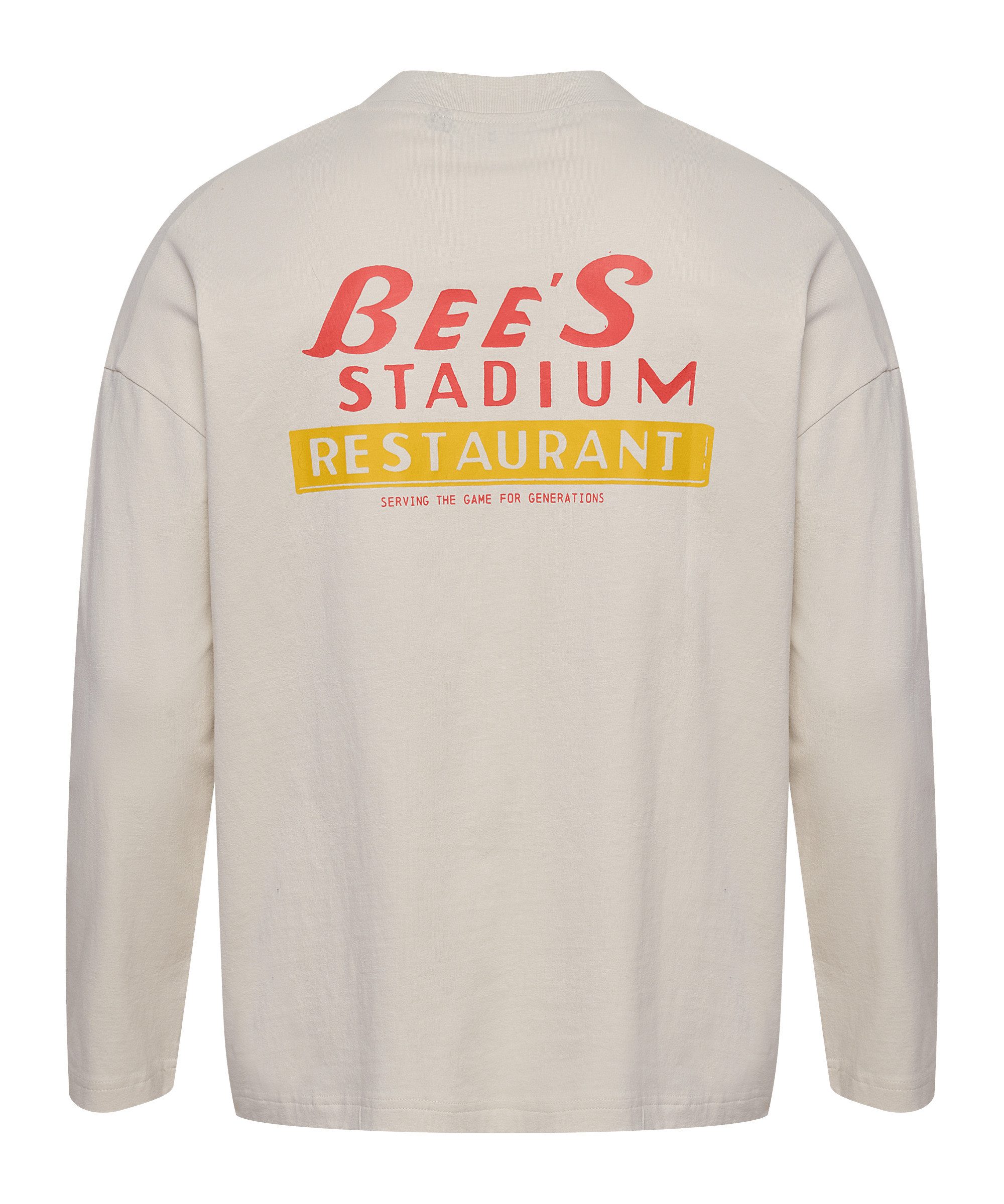 hummel T-Shirt Hummel Loose Bees Stadium T-Shirt Weiß Baumwolle