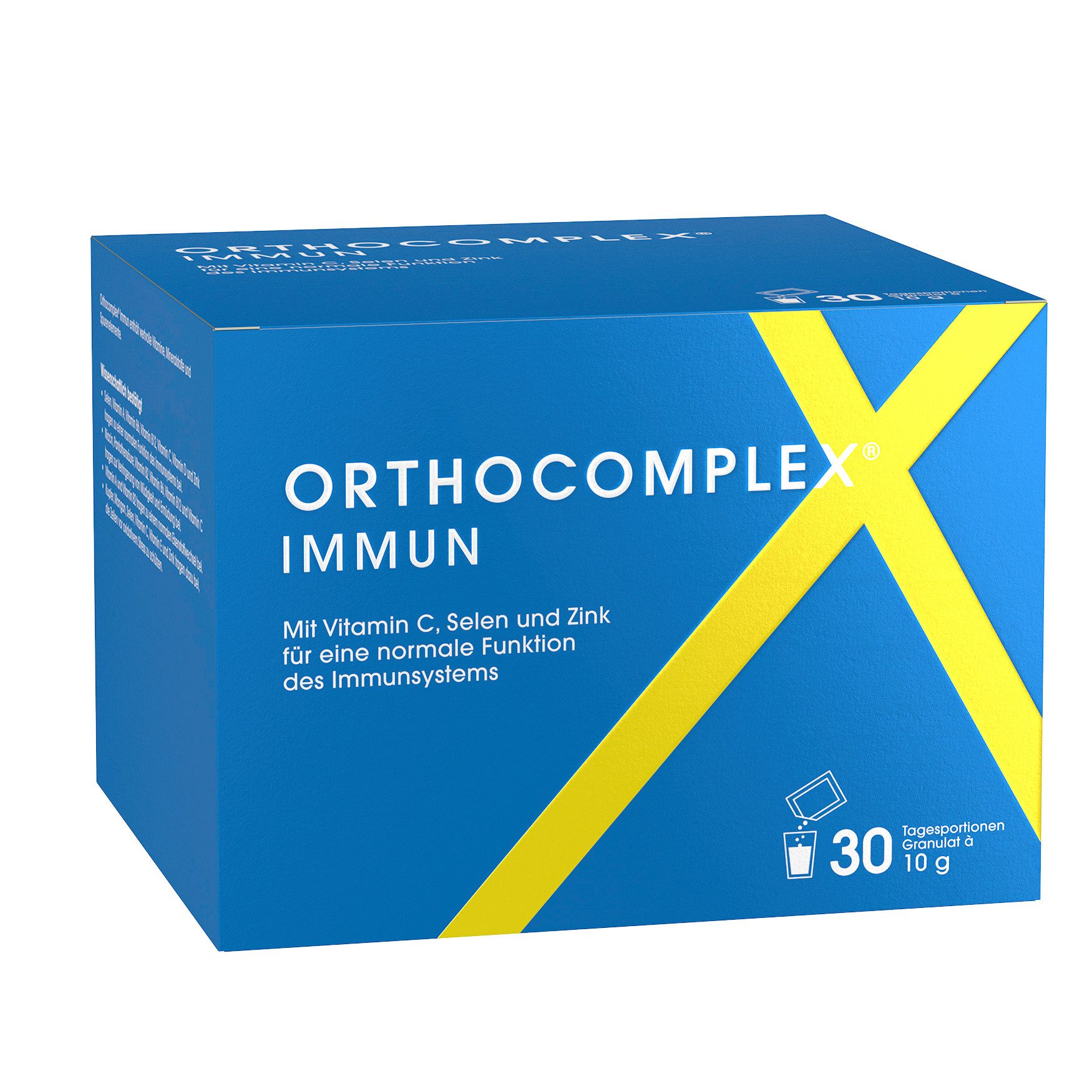 N1 Healthcare Orthocomplex Immun, 30 Tagesportionen, Immunsystem stärken Pulver, 1500 g