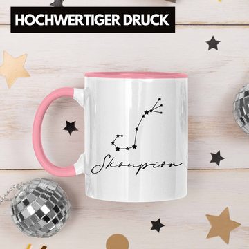 Trendation Tasse Trendation - Skorpion Sternzeichen Tasse Geschenk Horoskop Tierkreiszeichen