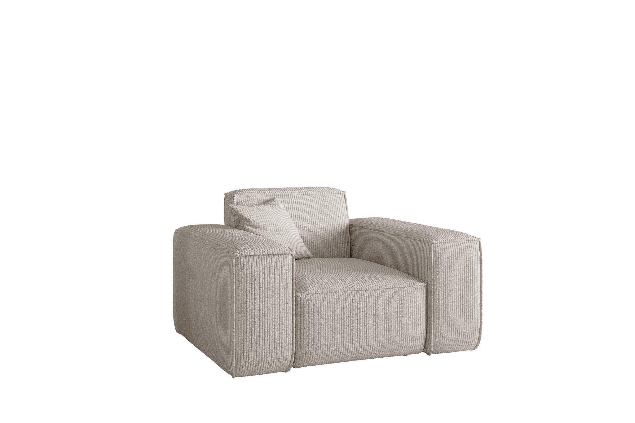 Fun Möbel Sessel Designersessel CELES PREMIUM in Stoff Scala (auch im Set erhältlich, inkl. 1 x Zierkissen), Rundumbezug