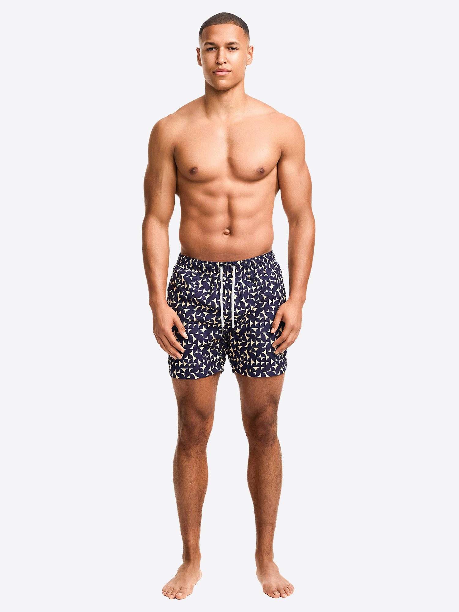 Bondi Joe Badeshorts Premium Badehose Fletcher ohne Netz Boardshorts schnelltrocknend