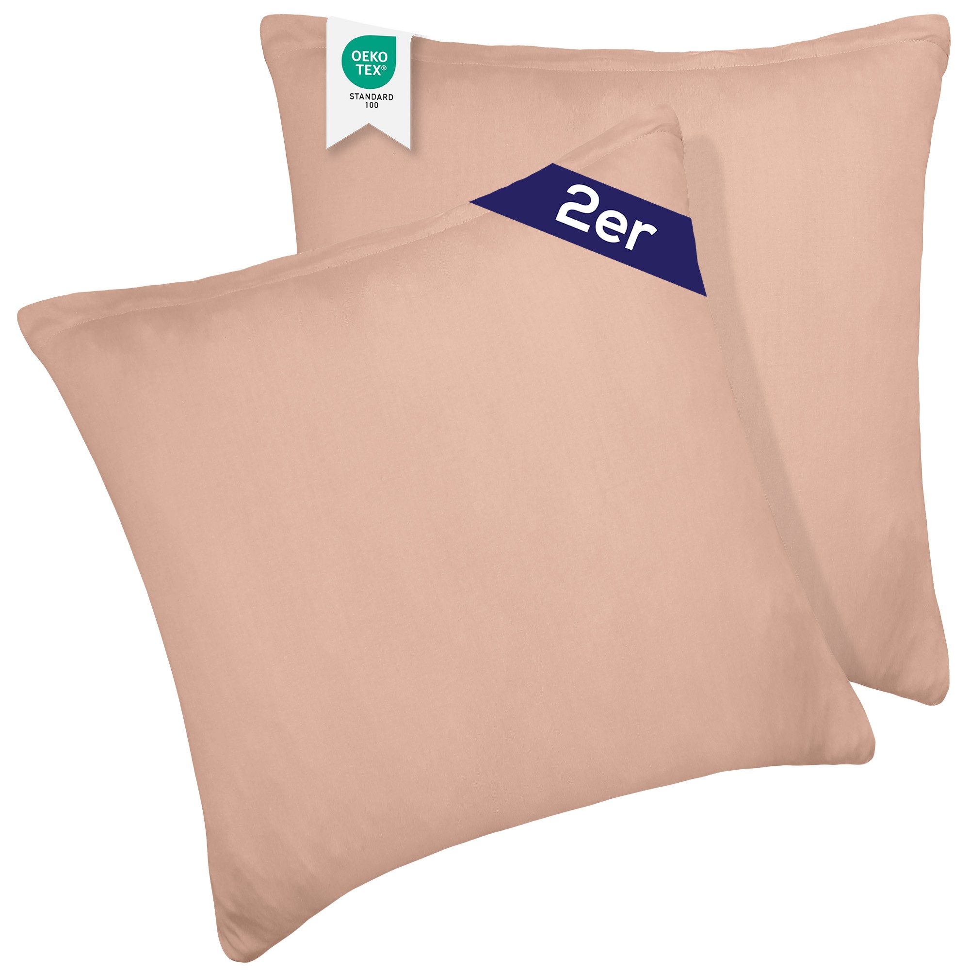BARBONS Kissenbezug 100% Baumwolle Kissenbezug, weiche Kopfkissenbezug, Kis günstig online kaufen