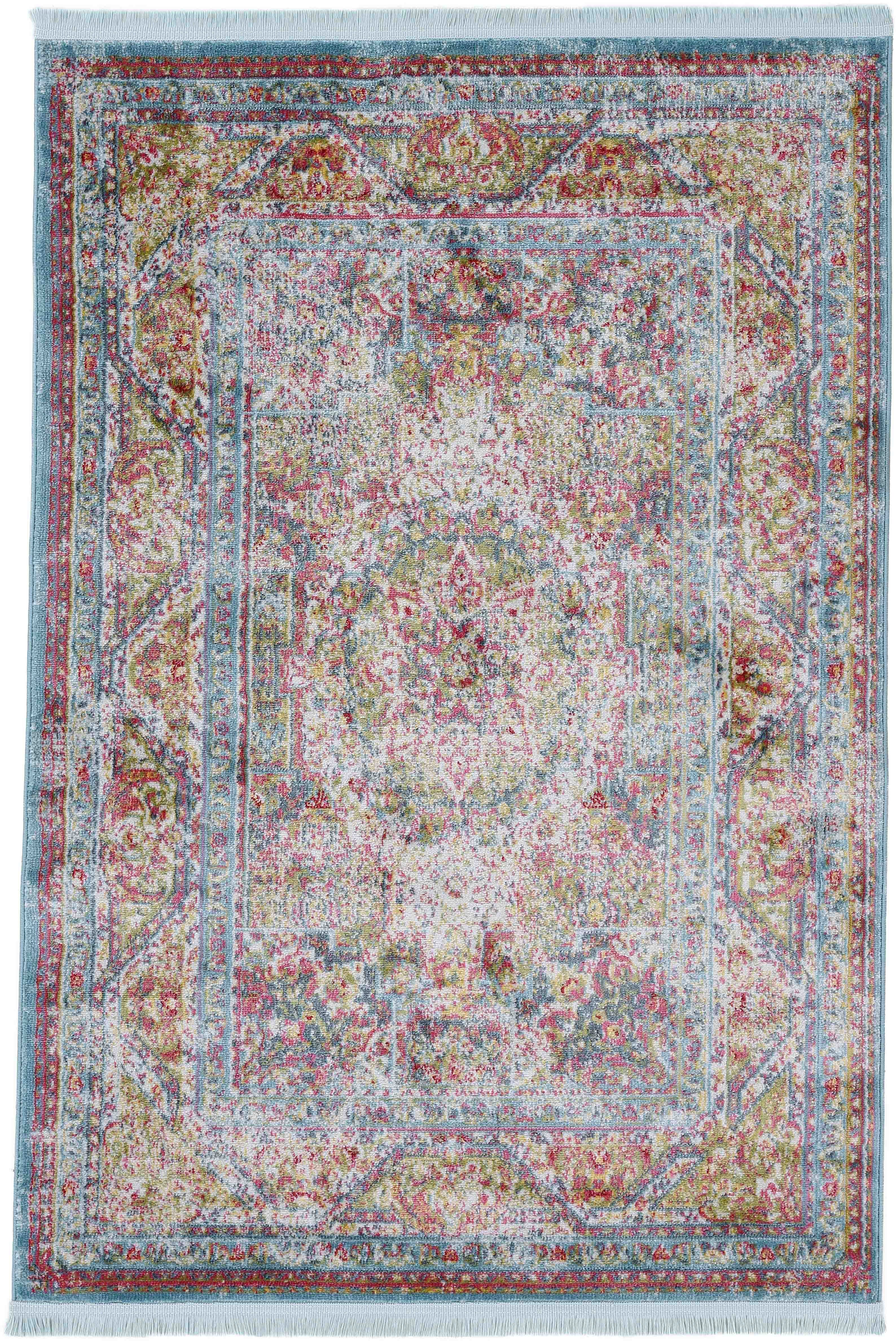 carpetfine Teppich Yuri, rechteckig, Höhe: 7 mm
